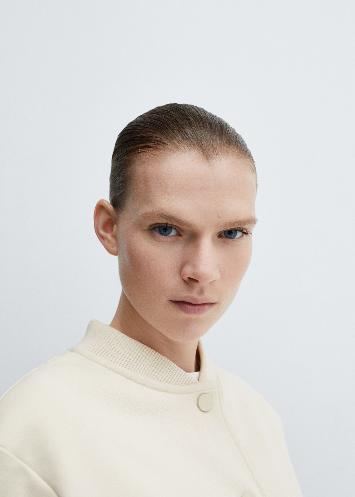 Cotton bomber jacket - Details of the article 1