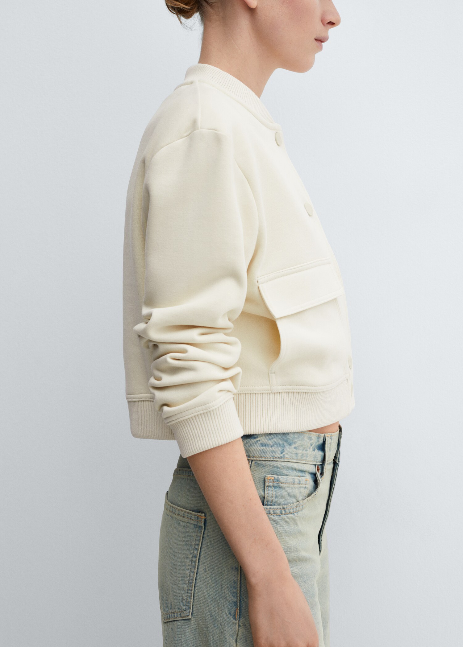 Cotton bomber jacket - Details of the article 6