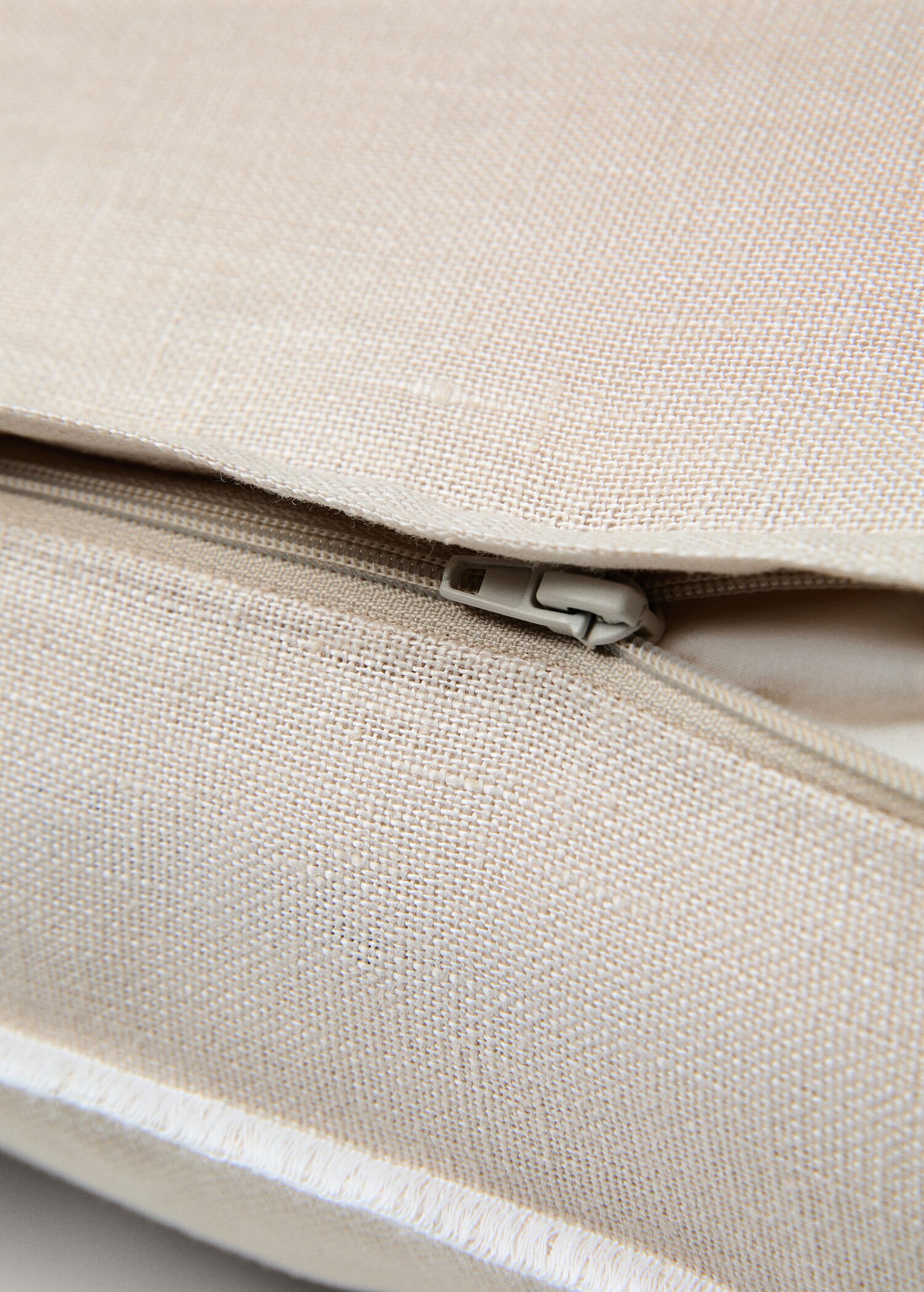 Kuddöverdrag linne bård 30x50 cm - Detaljer om artikeln 3