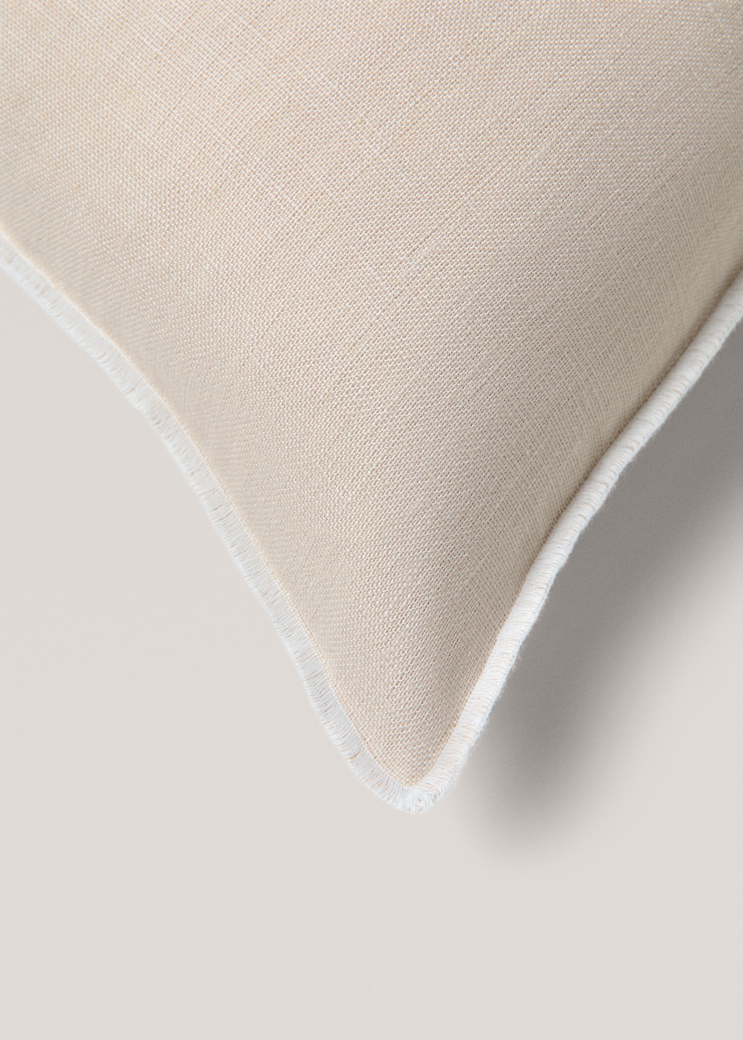 Kuddöverdrag linne bård 30x50 cm - Detaljer om artikeln 4