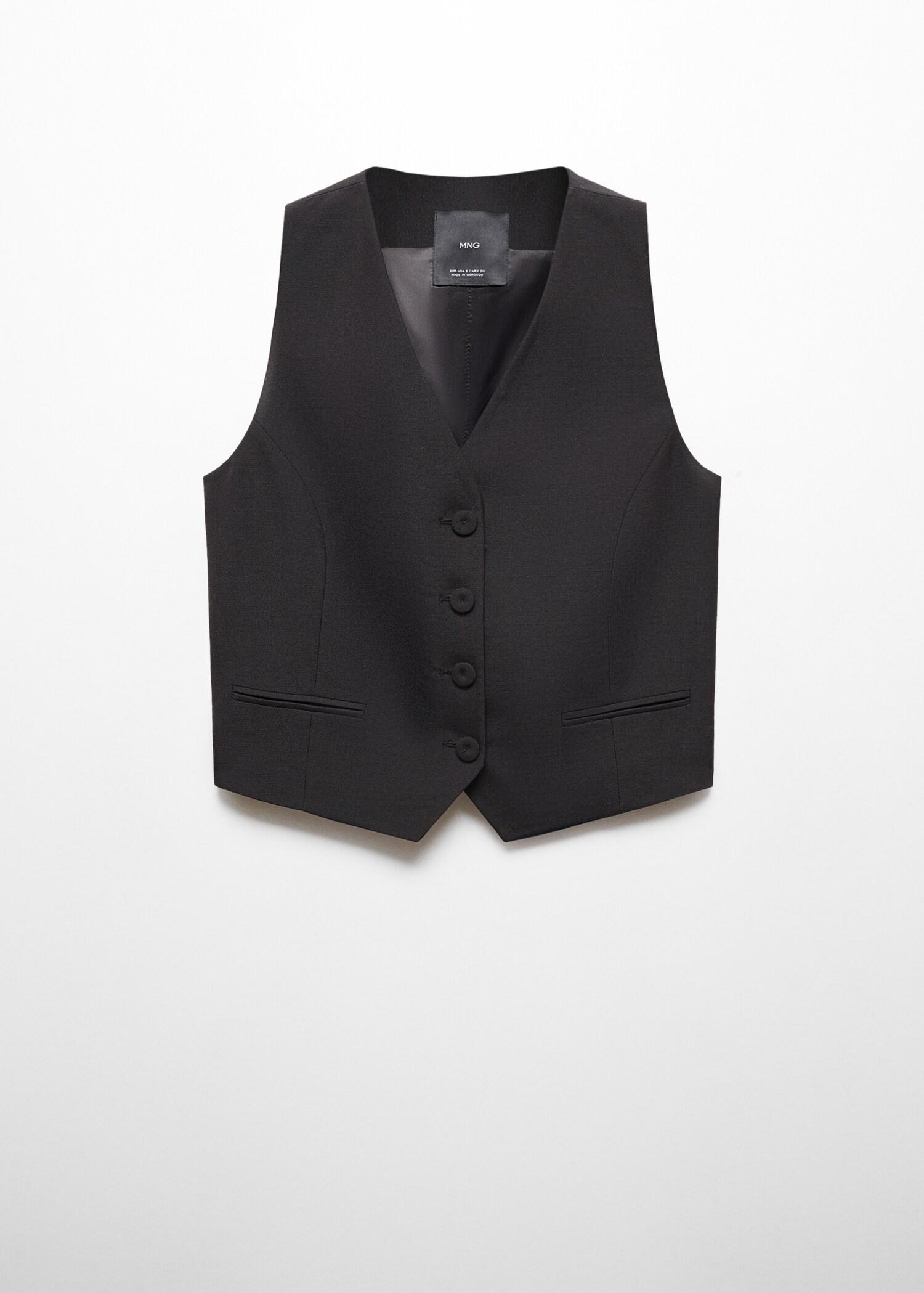 Wollen gilet - Artikel zonder model