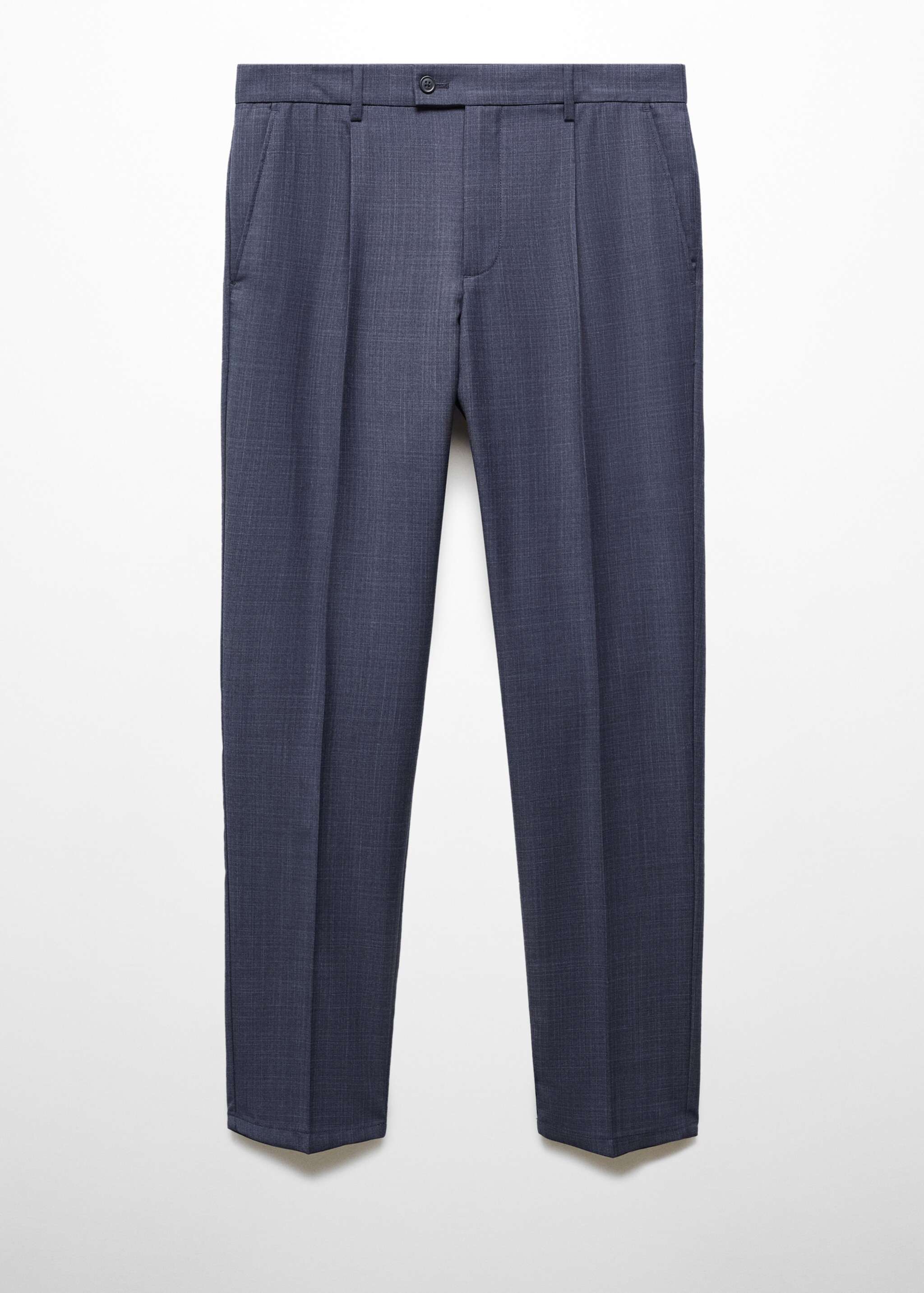 Cold wool trousers with pleat detail - Article without model