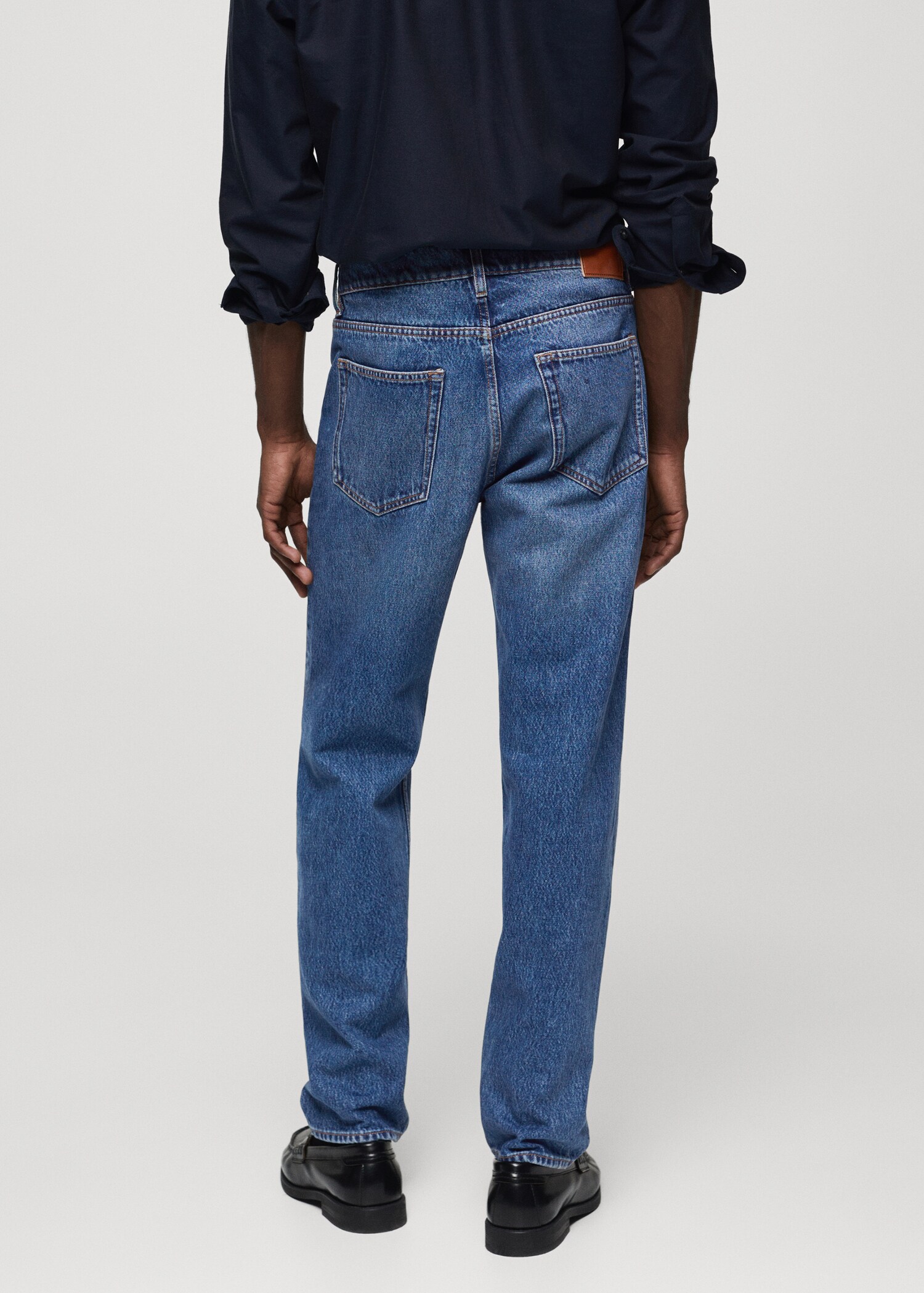 Bob straight-fit jeans - Reverse of the article