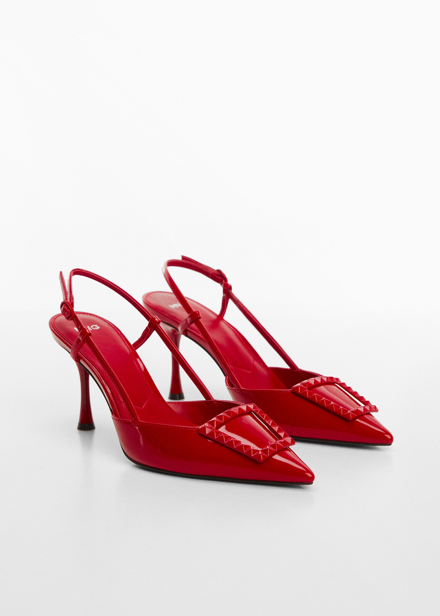 sling back heel shoes - Medium plane