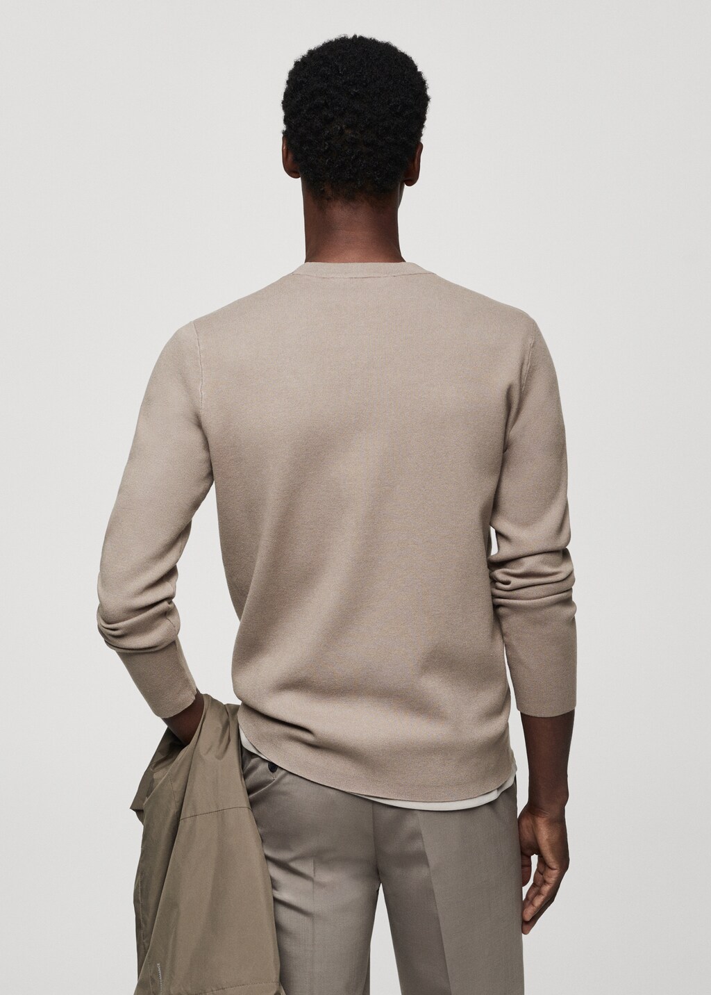 Slim-fit wool suit jacket - Men | MANGO OUTLET USA Slim-fit wool suit jacket - Men | MANGO OUTLET USA