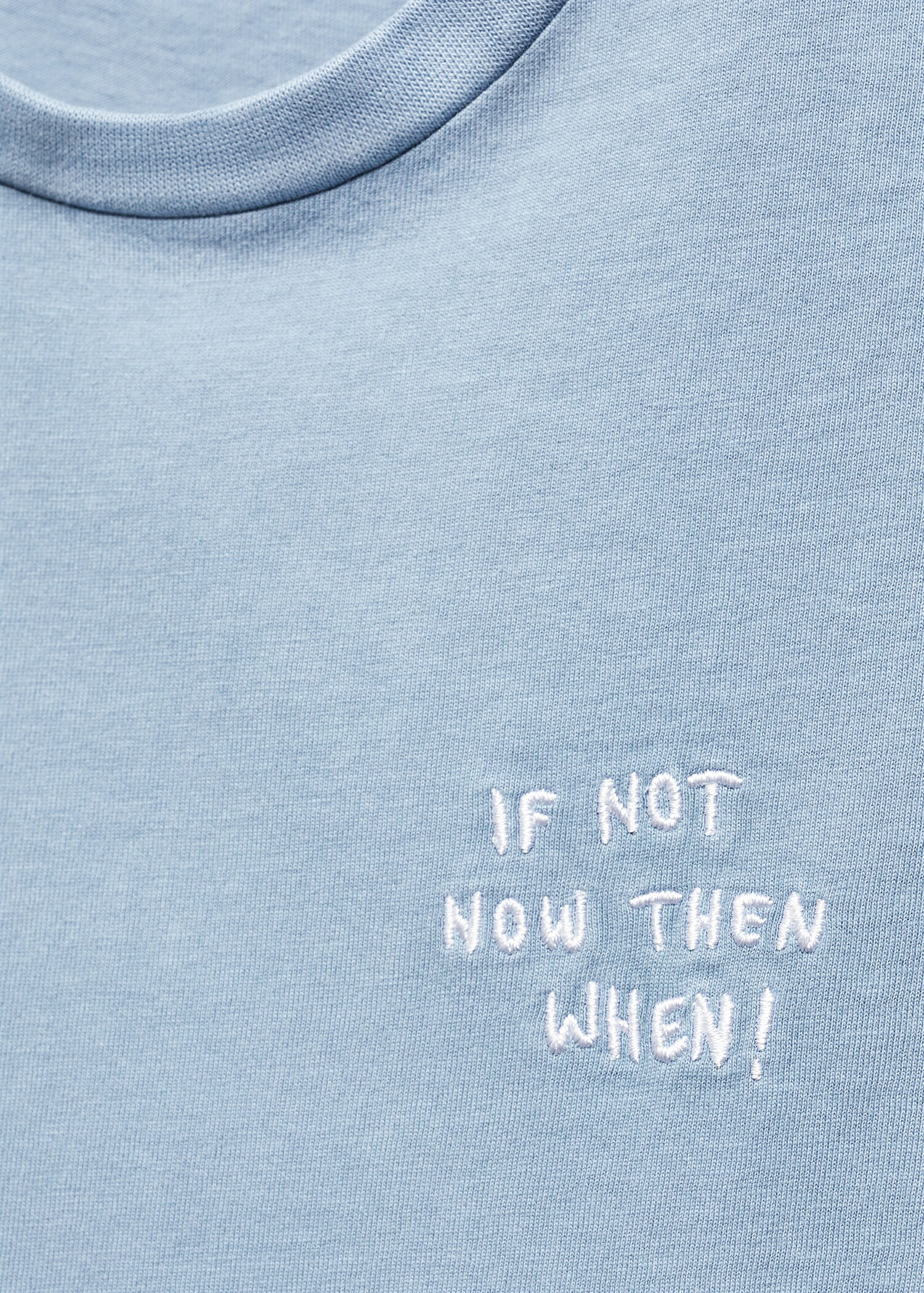 T-shirt message brodé - Détail de l'article 8