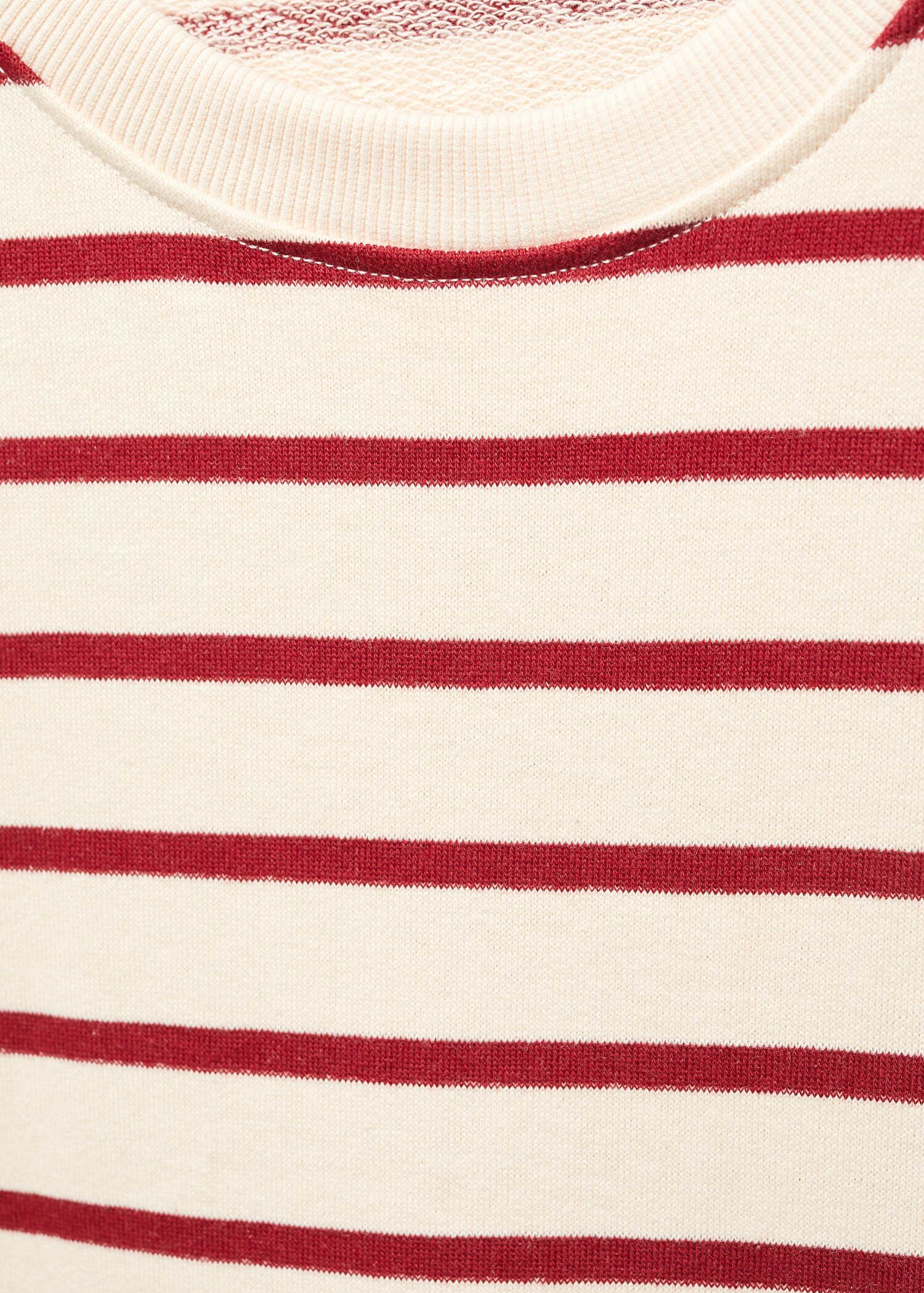 Gestreept katoenen sweatshirt - Detail van het artikel 8