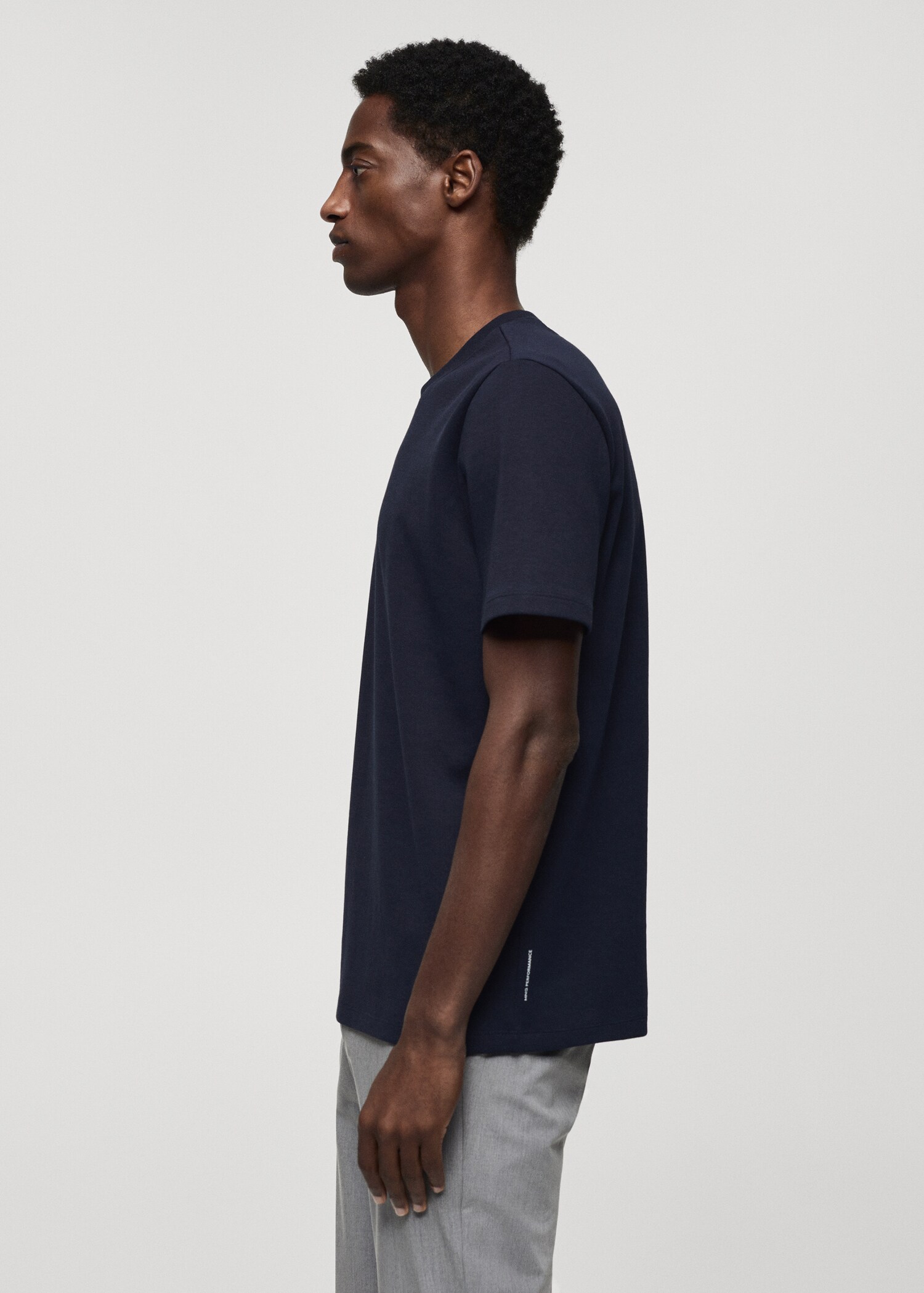 Atmungsaktives Baumwoll-T-Shirt - Detail des Artikels 2