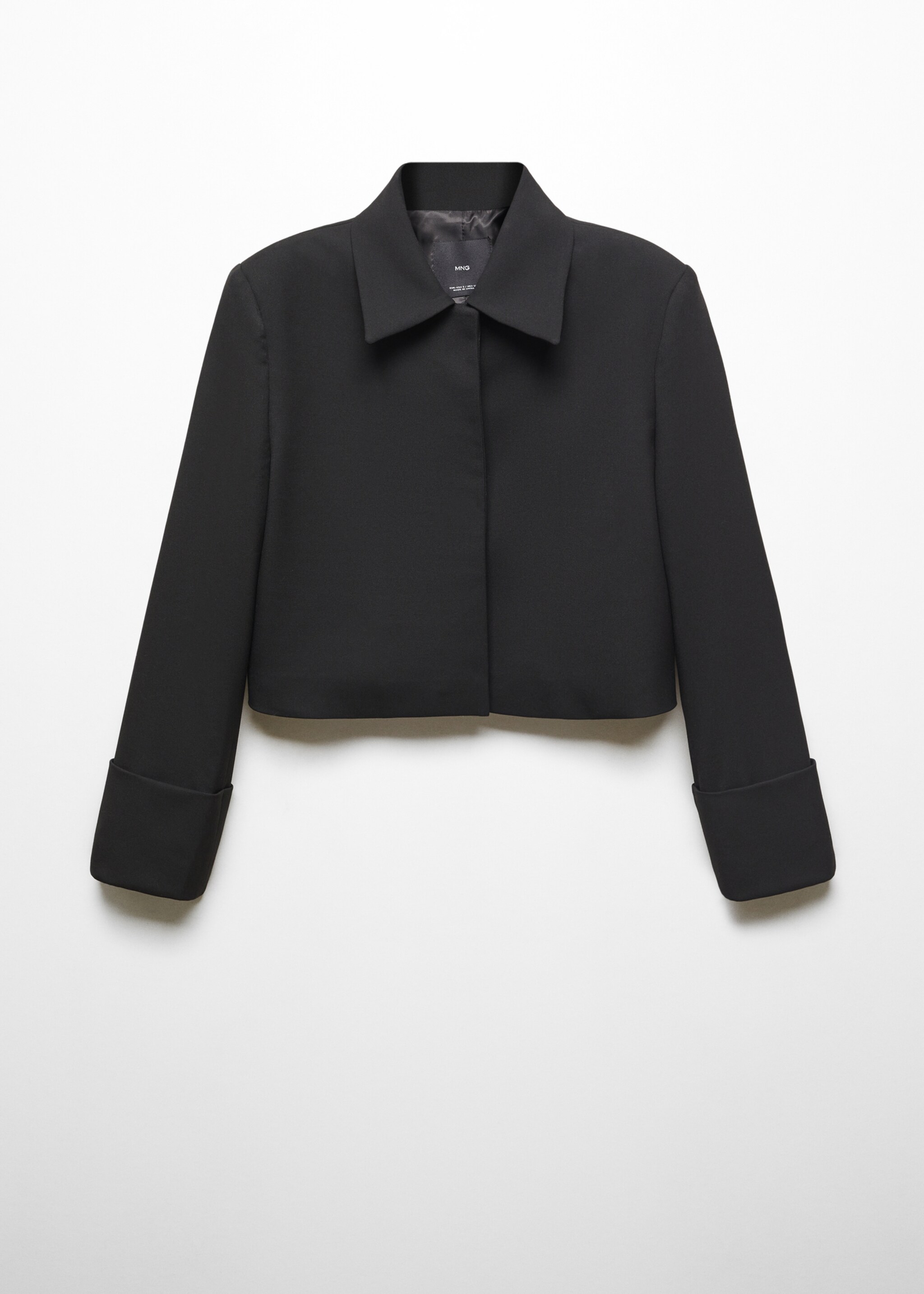 Cropped suit jacket - Article without model