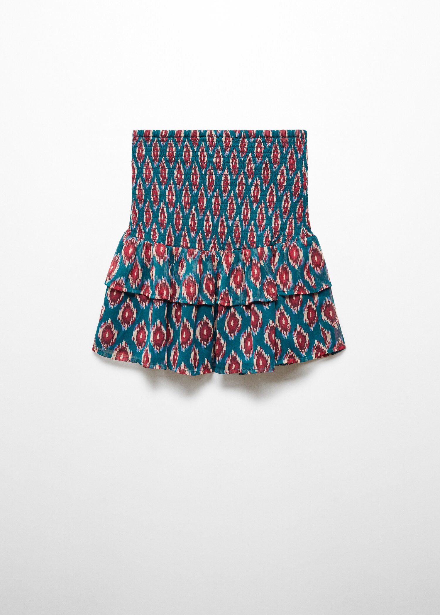 Printed ruffle skirt - Article without model