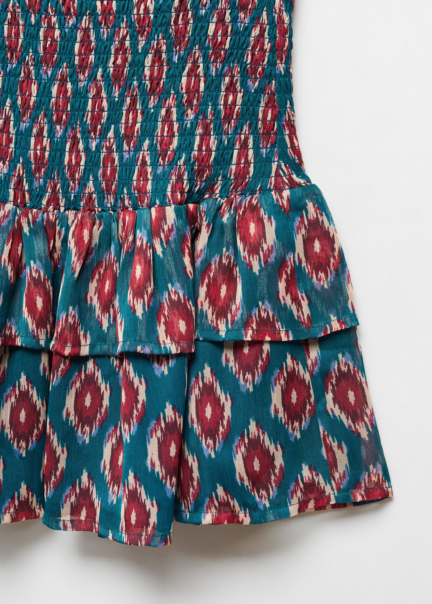 Printed ruffle skirt - Details of the article 8