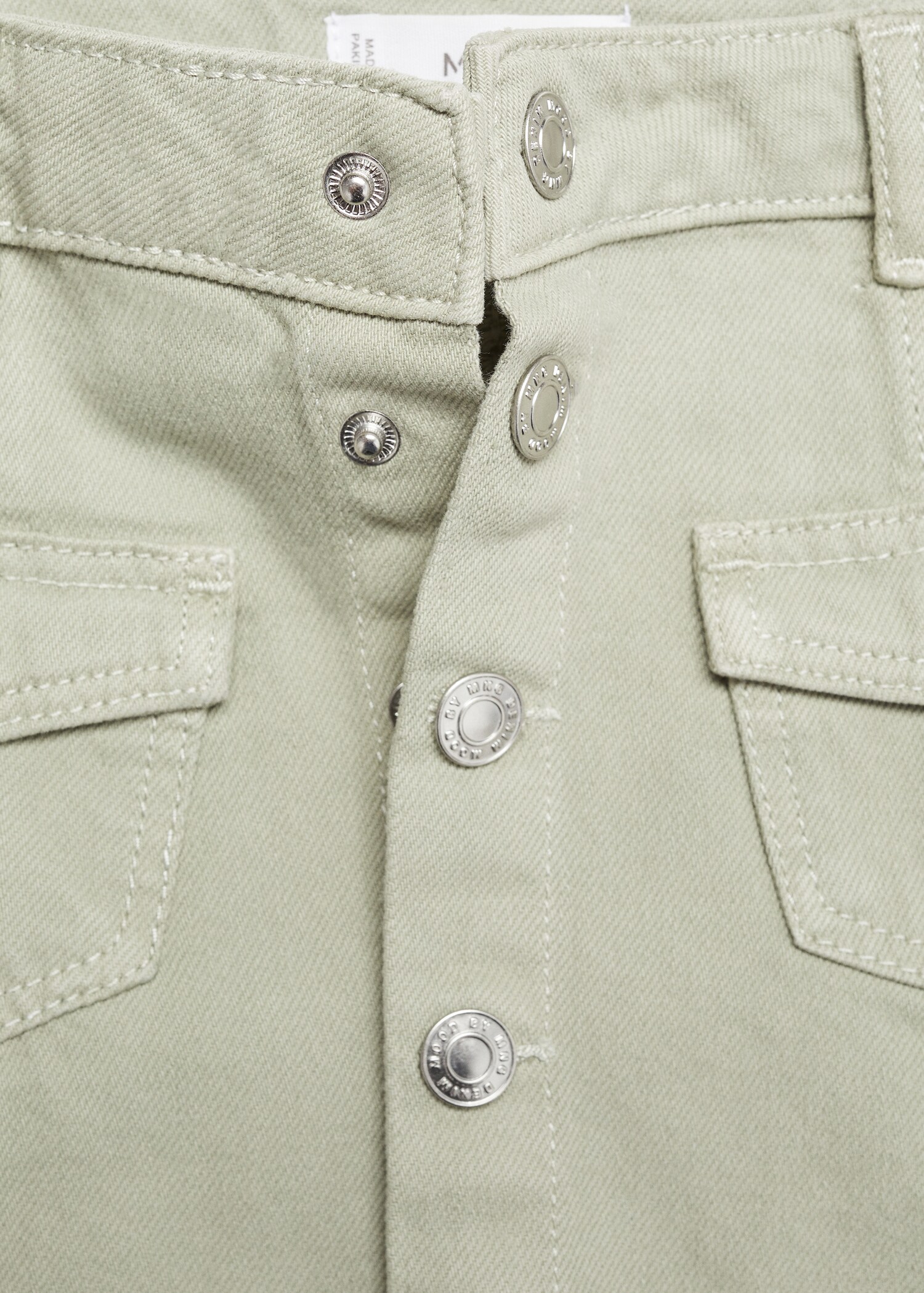 Jeansrock mit Knöpfen - Detail des Artikels 8
