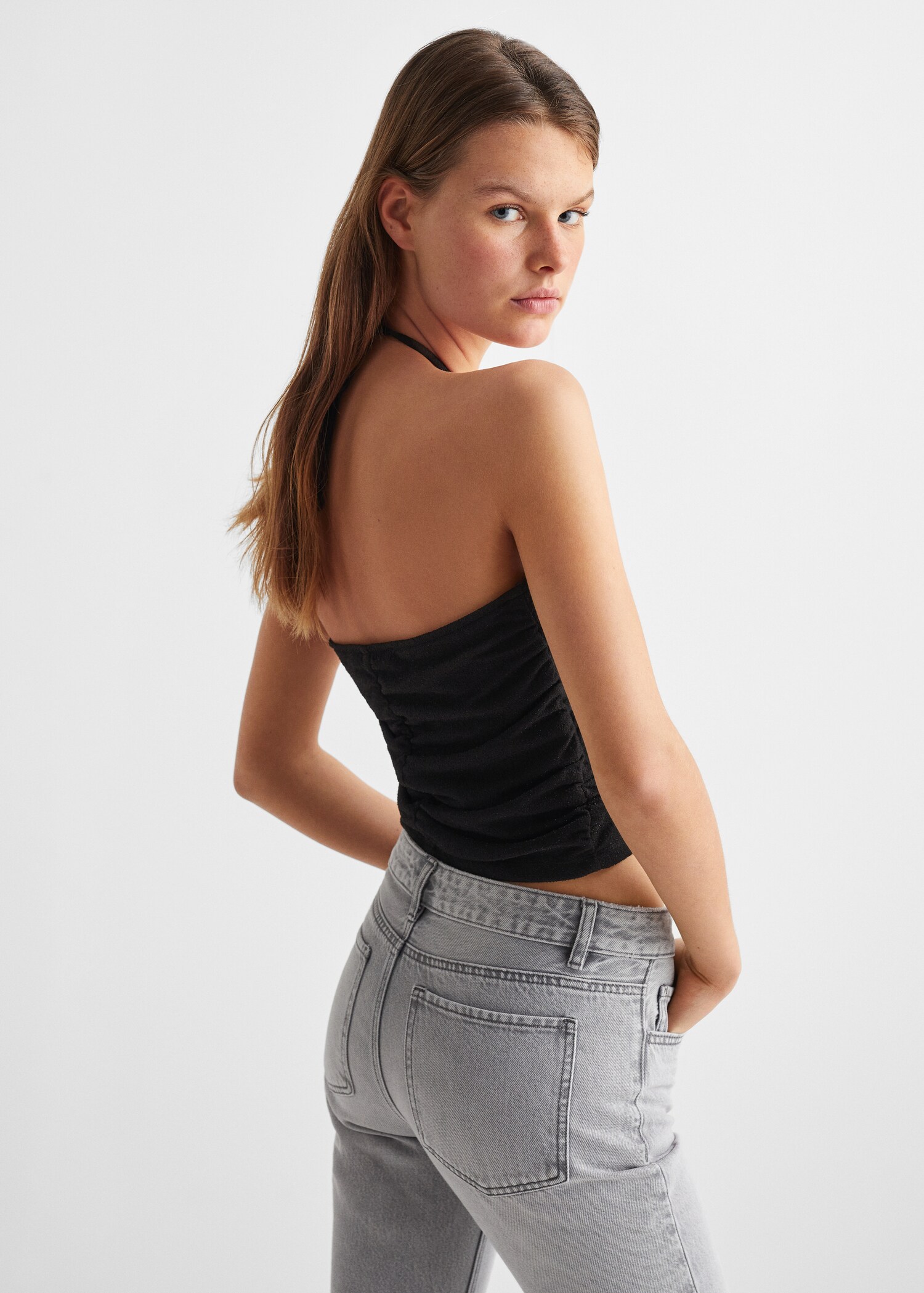Glossed-effect top - Reverse of the article