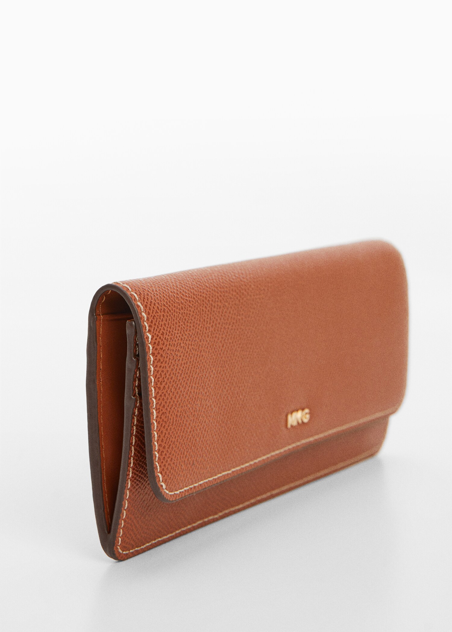 Brieftasche mit Leder-Effekt - Mittlere Ansicht