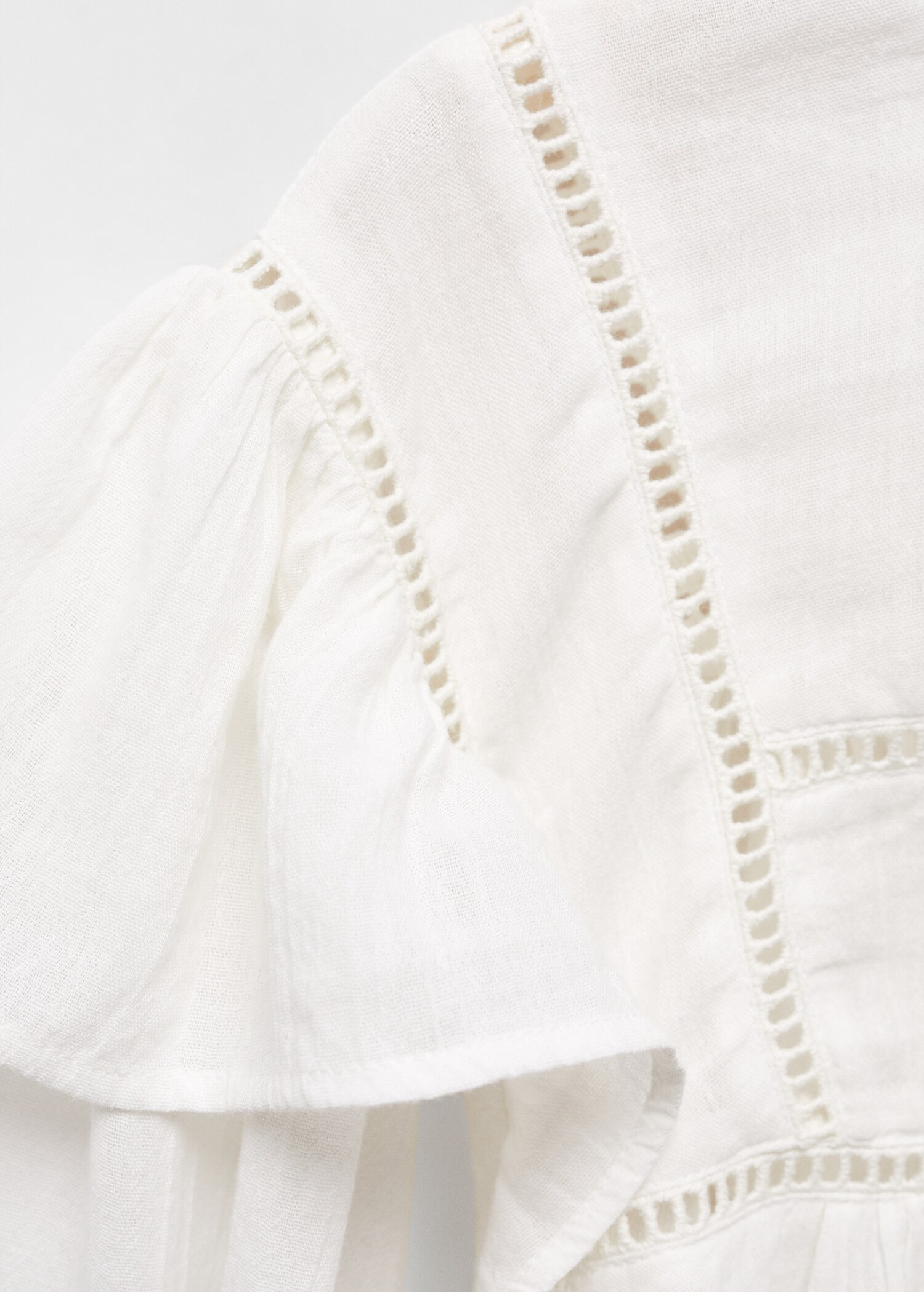 Blouse coton volantée - Détail de l'article 8