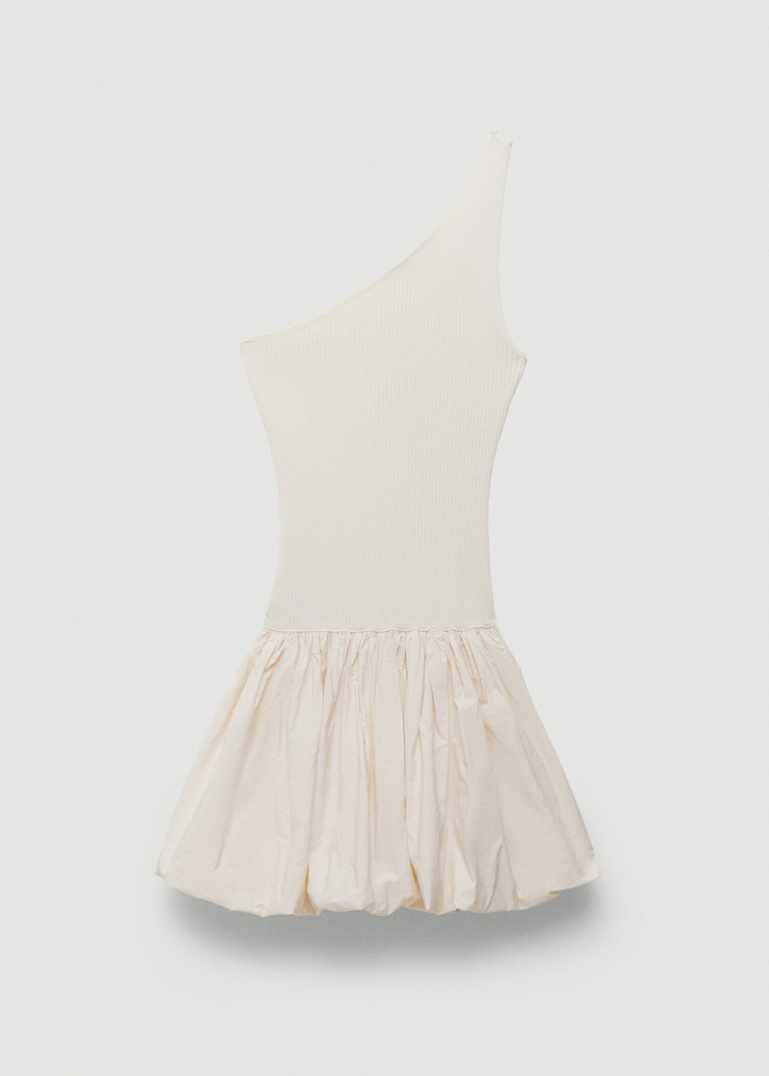 Short puffed hem dress - Article without model