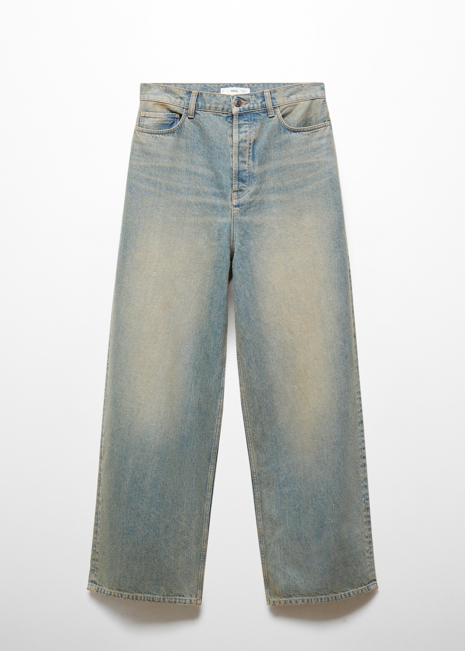 Jeans wideleg loose låg midja - Artikel utan modell