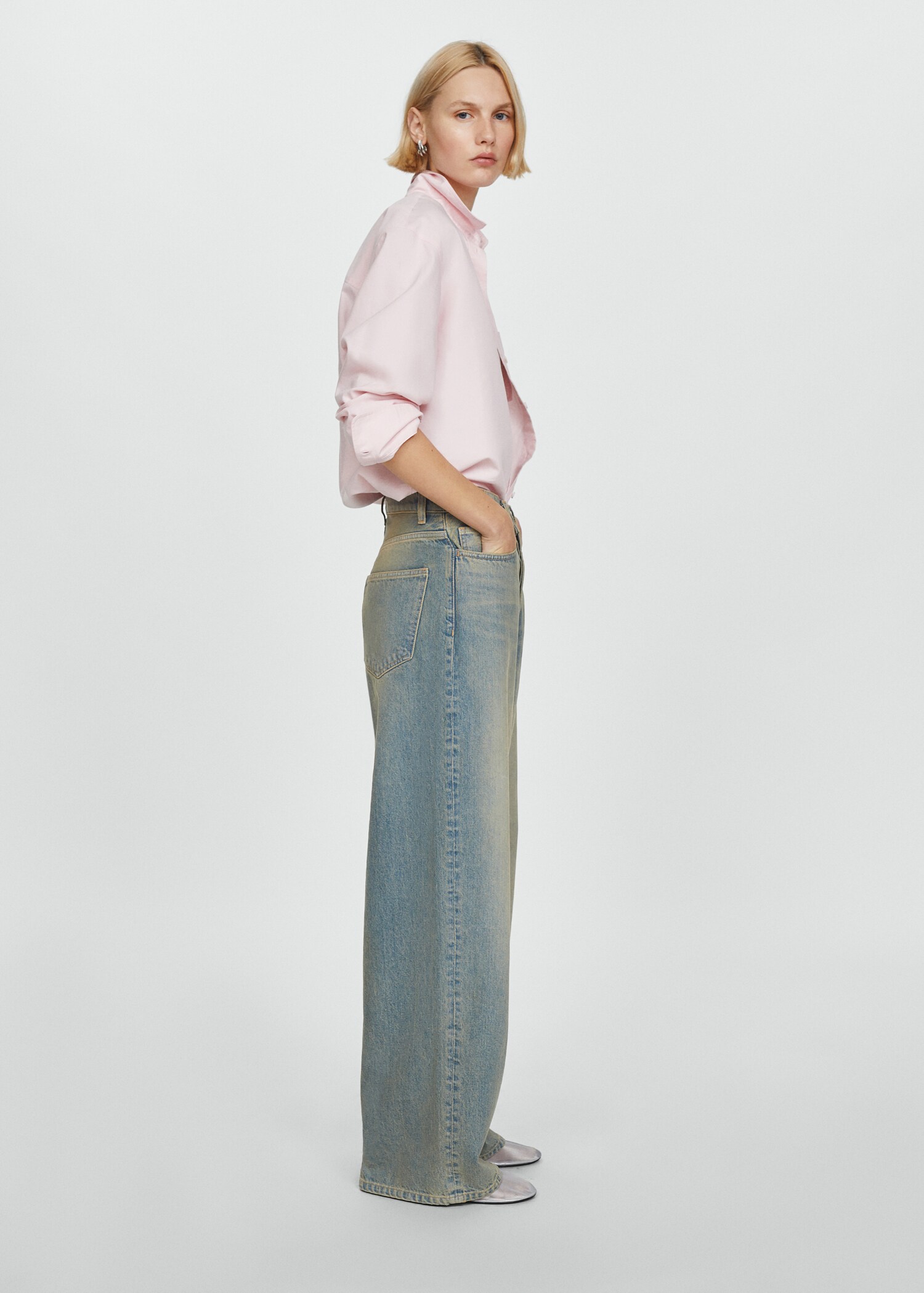 Jeans wideleg loose låg midja - Detaljer om artikeln 2