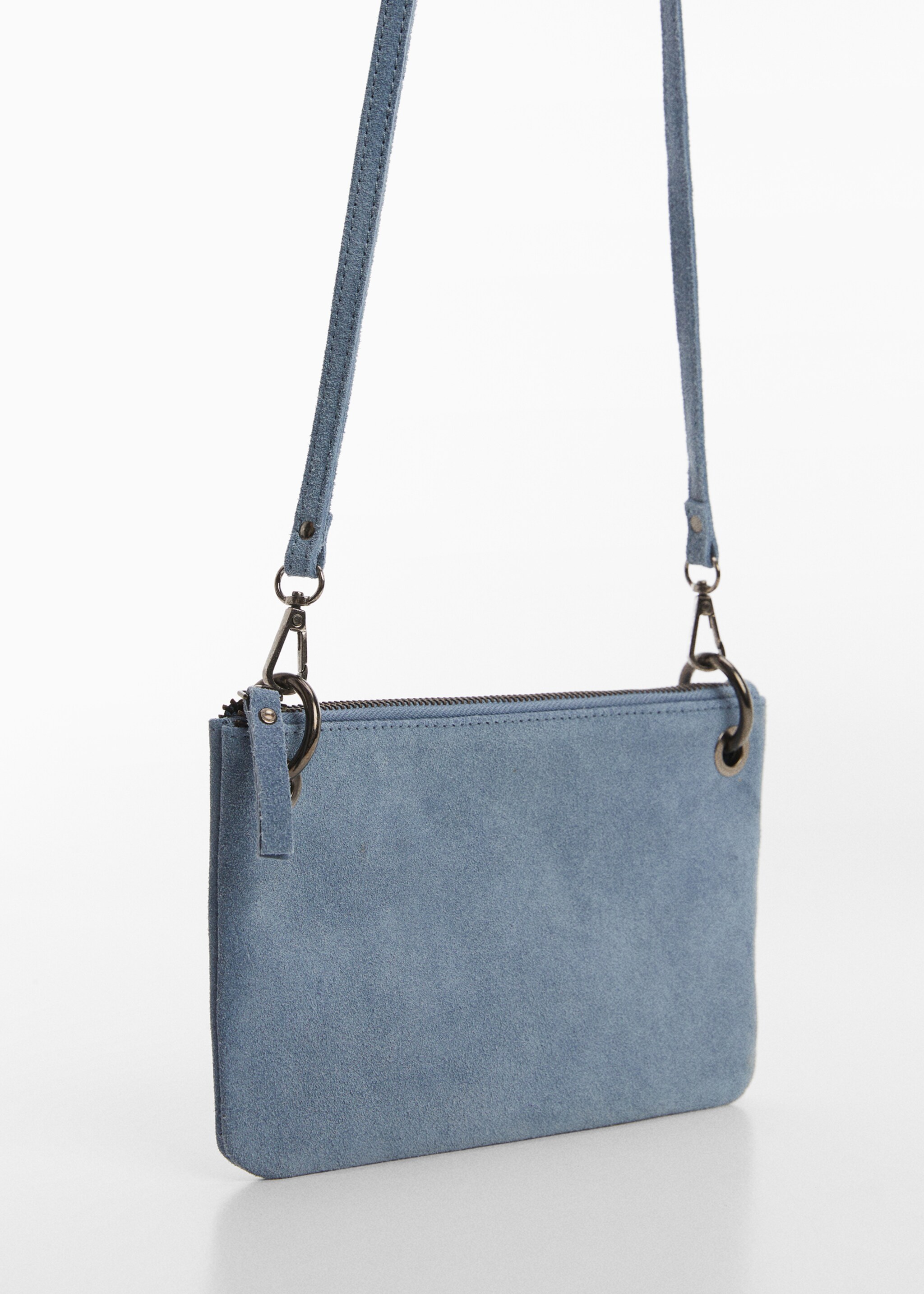 Leather envelope bag - Medium plane, Blue. Ref: 67054778-00.