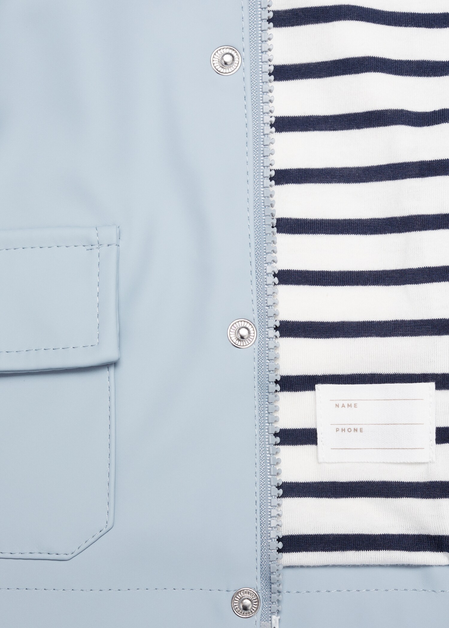 Parka impermeable capucha - Detalle del artículo 8