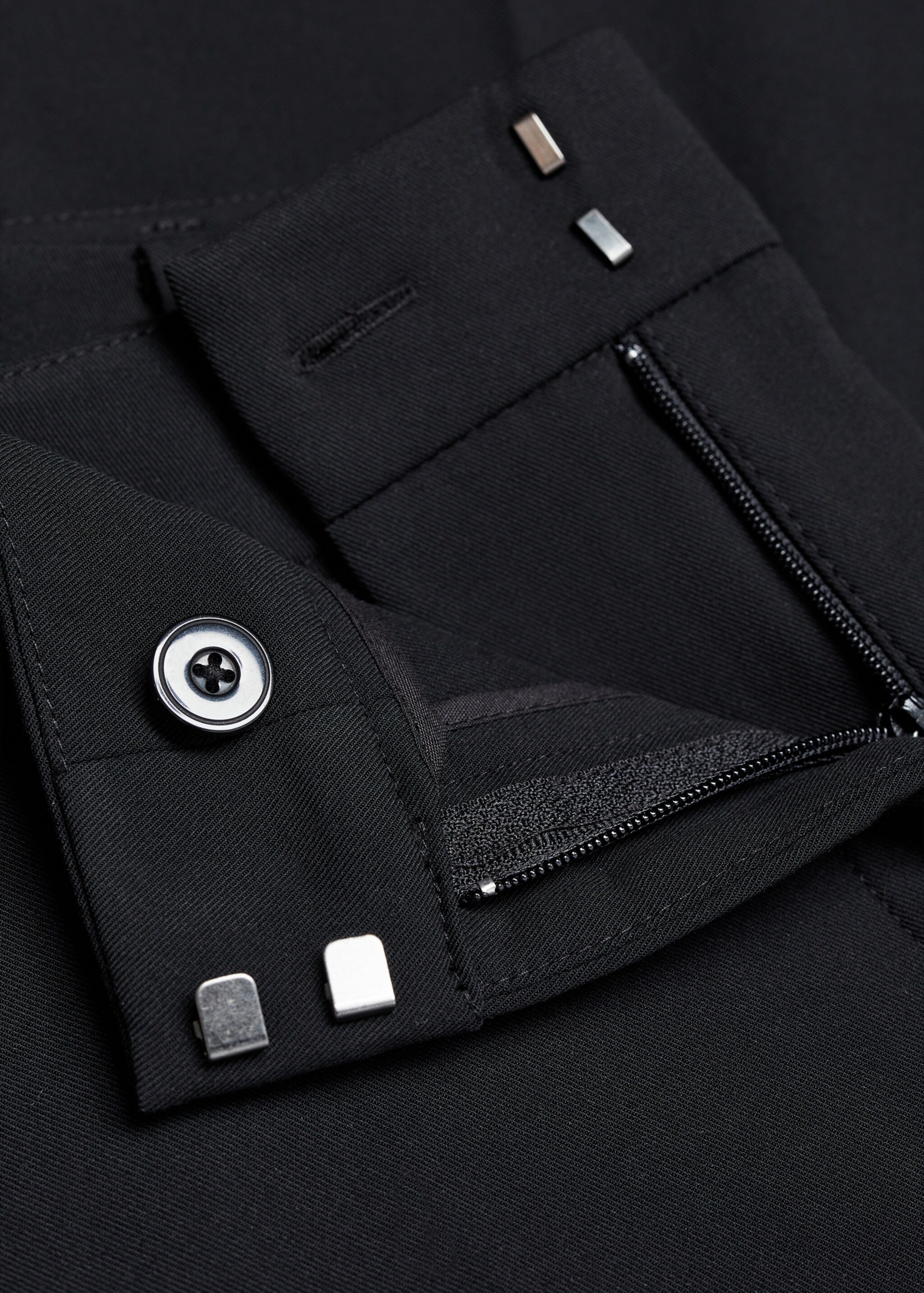 Low-waist wideleg trousers - Details of the article 8