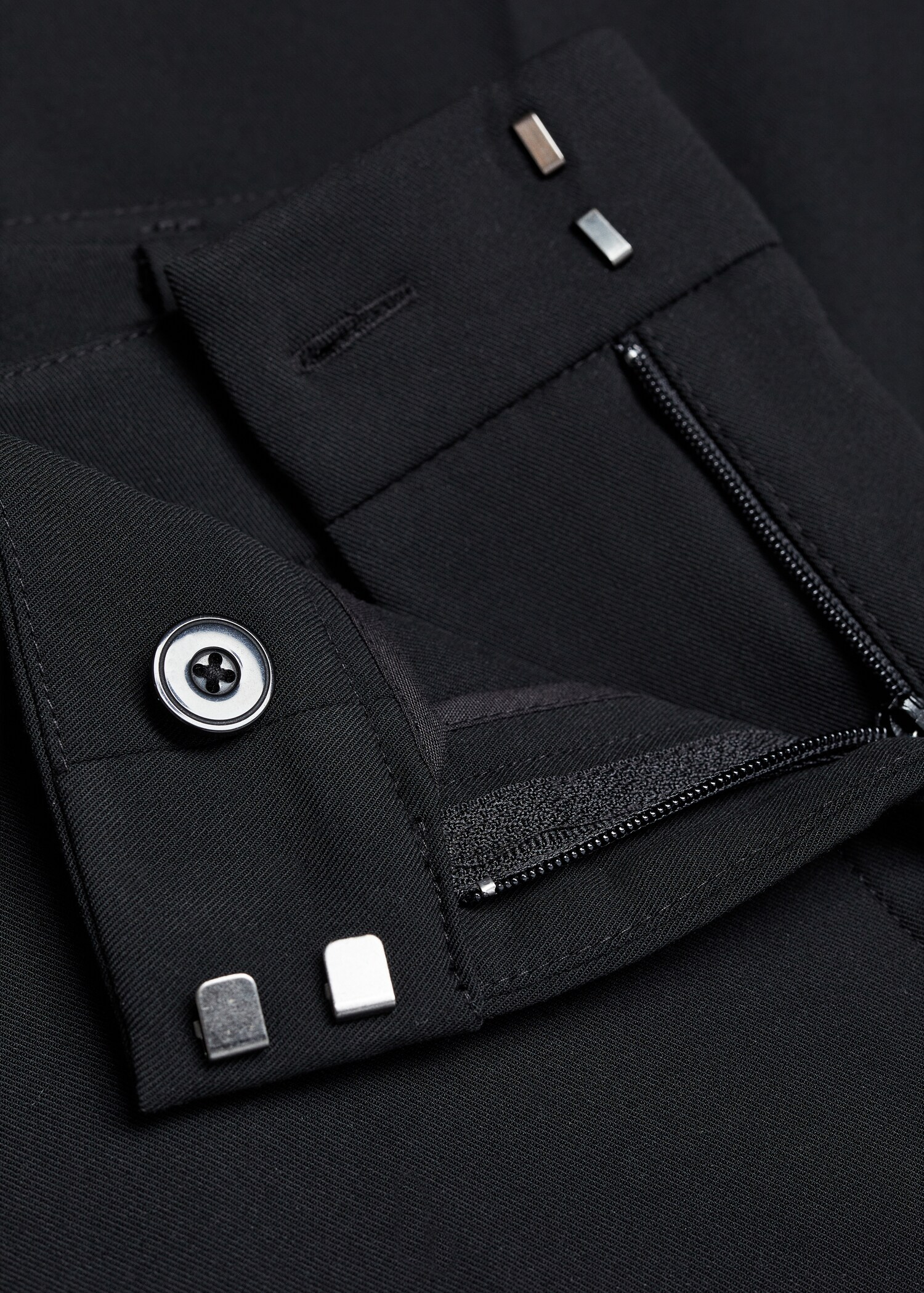 Low-waist wideleg trousers - Details of the article 8