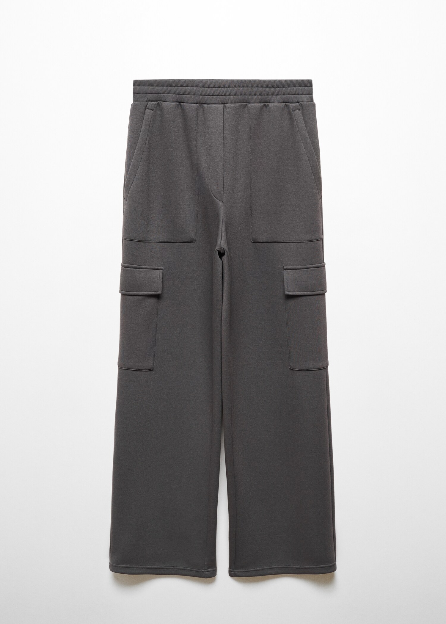 Elastic waist cargo trousers - Article without model