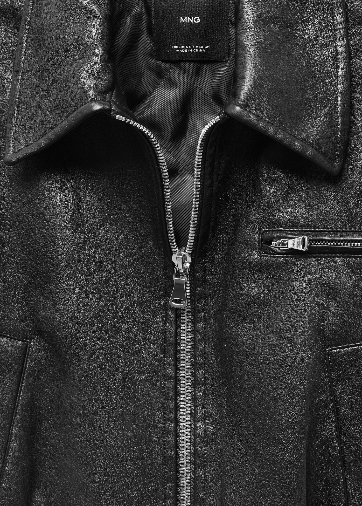 Vintage leather-effect jacket - Details of the article 8