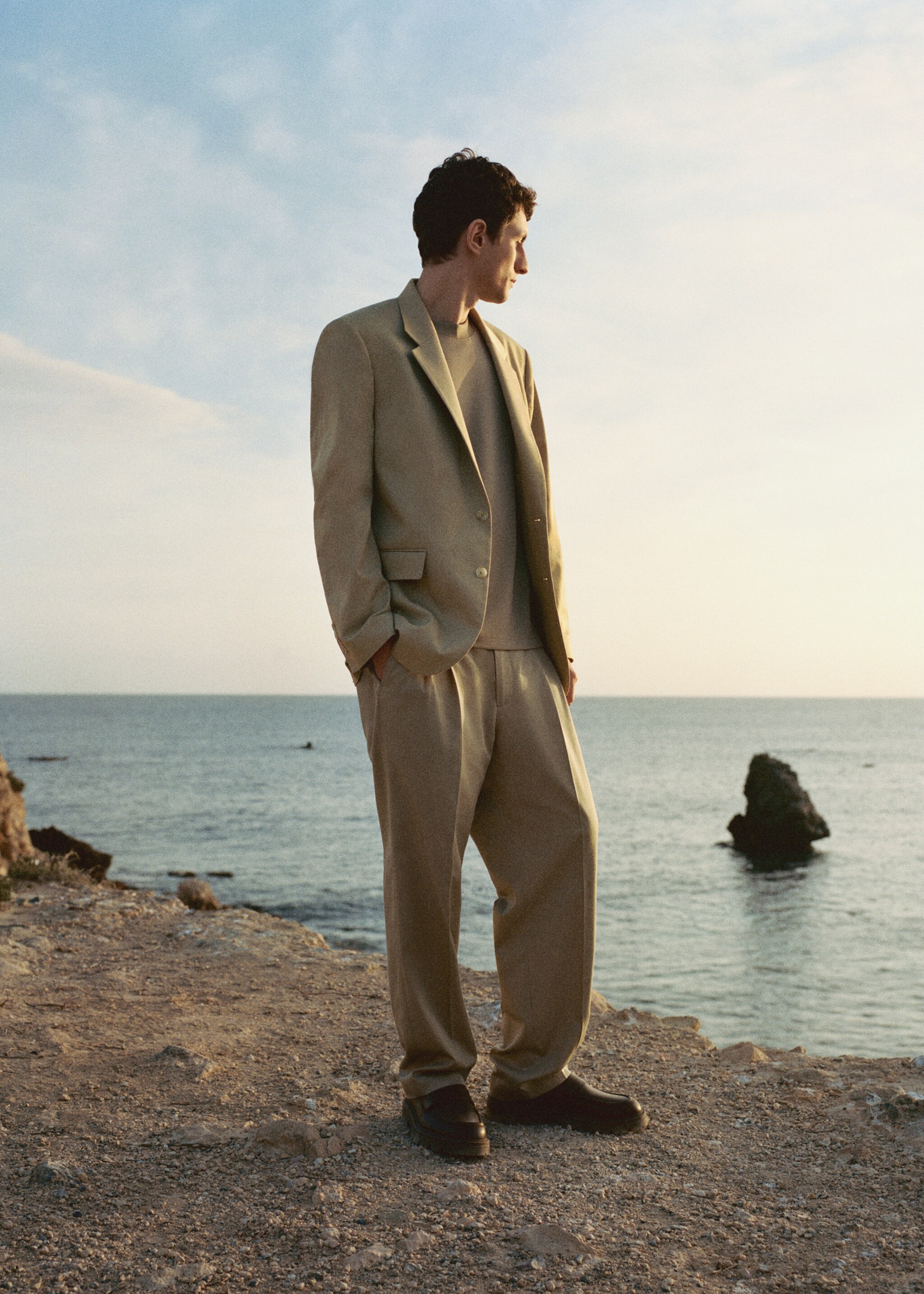 Pantalon costume relaxed-fit pinces - Détail de l'article 5