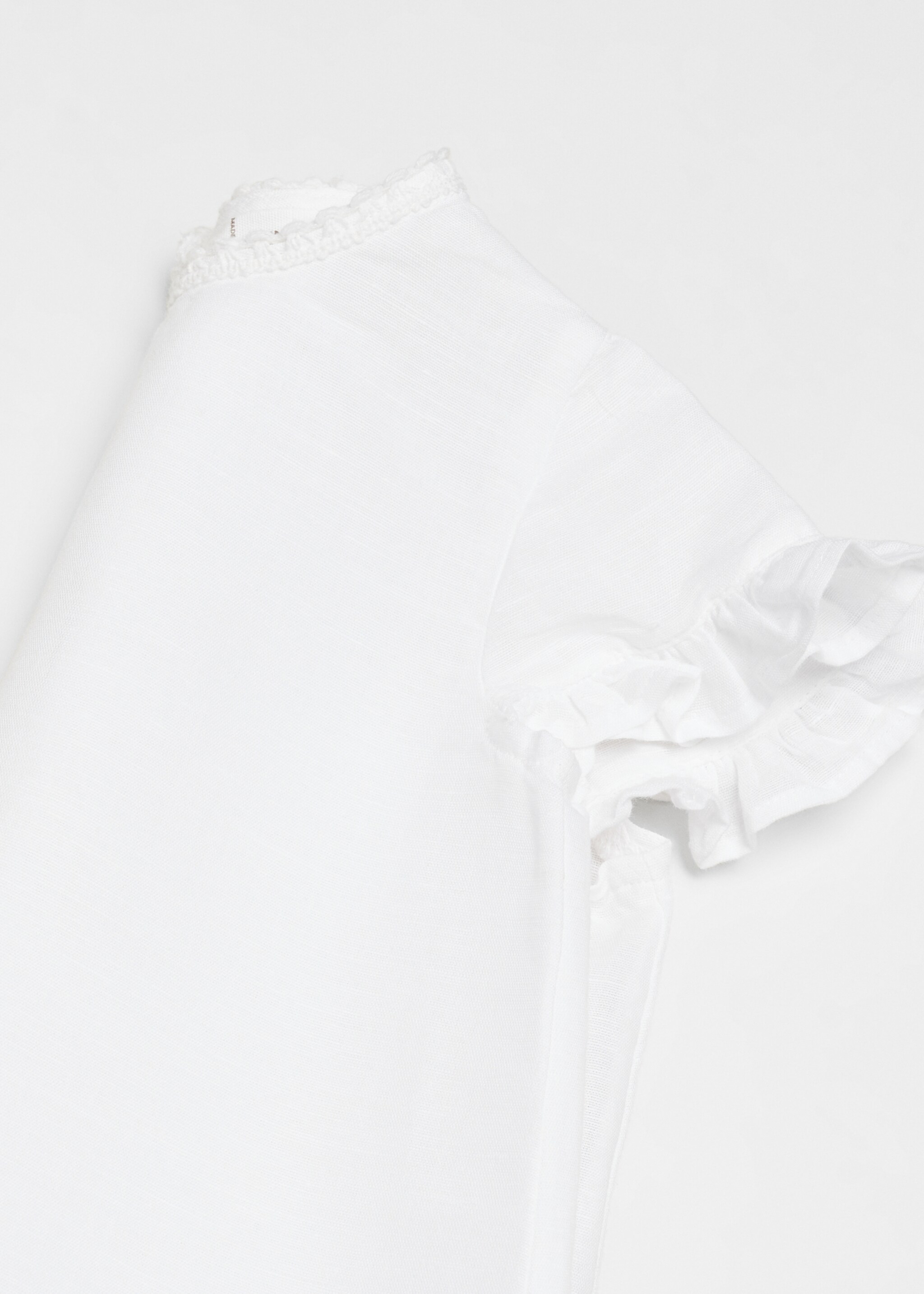 Rüschenbluse aus Leinen - Detail des Artikels 8