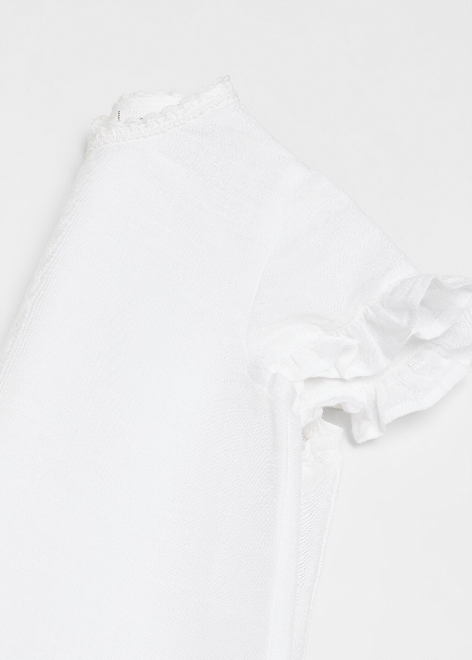 Rüschenbluse aus Leinen - Detail des Artikels 8