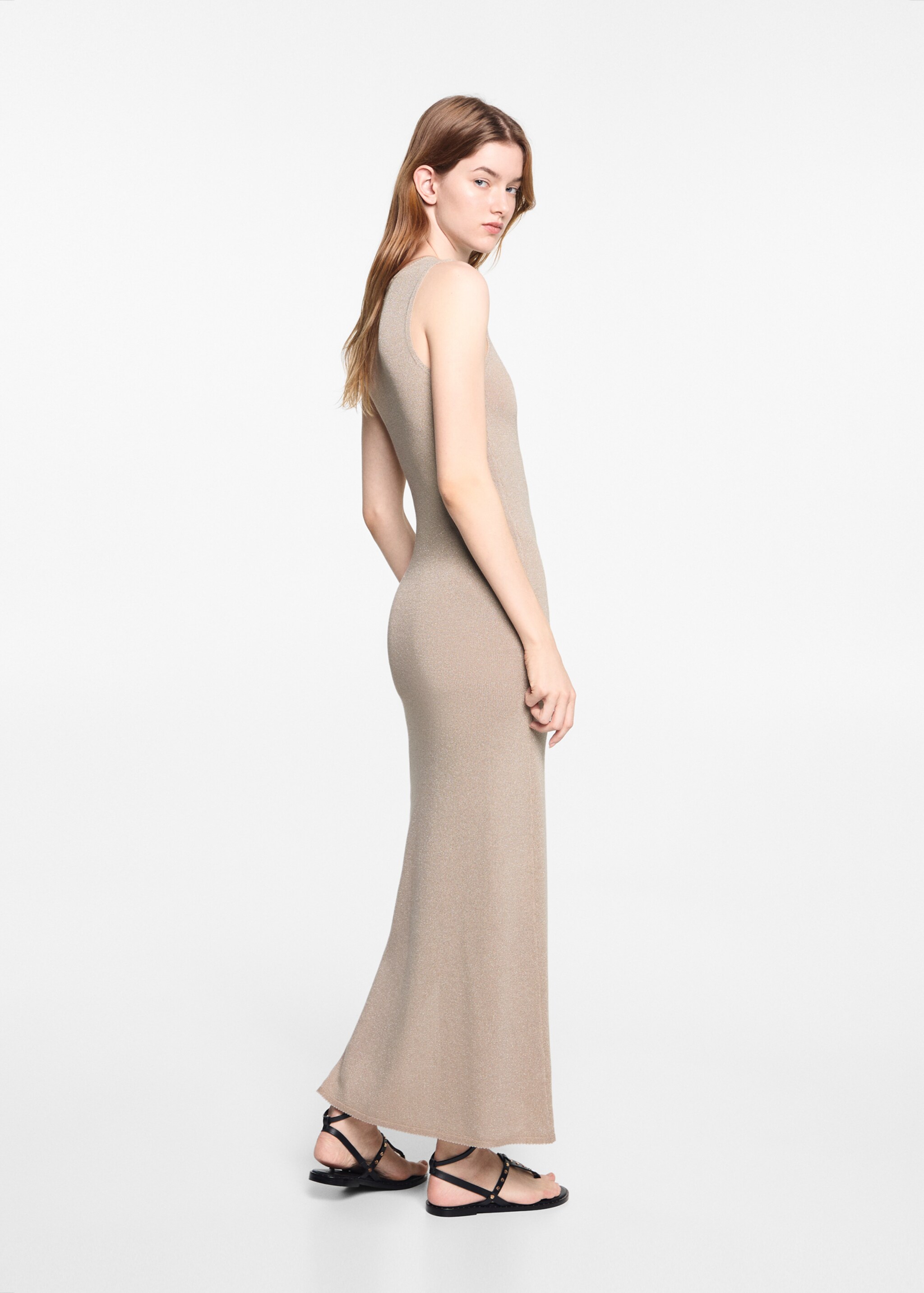 Midi-Strickkleid - Rückseite des Artikels