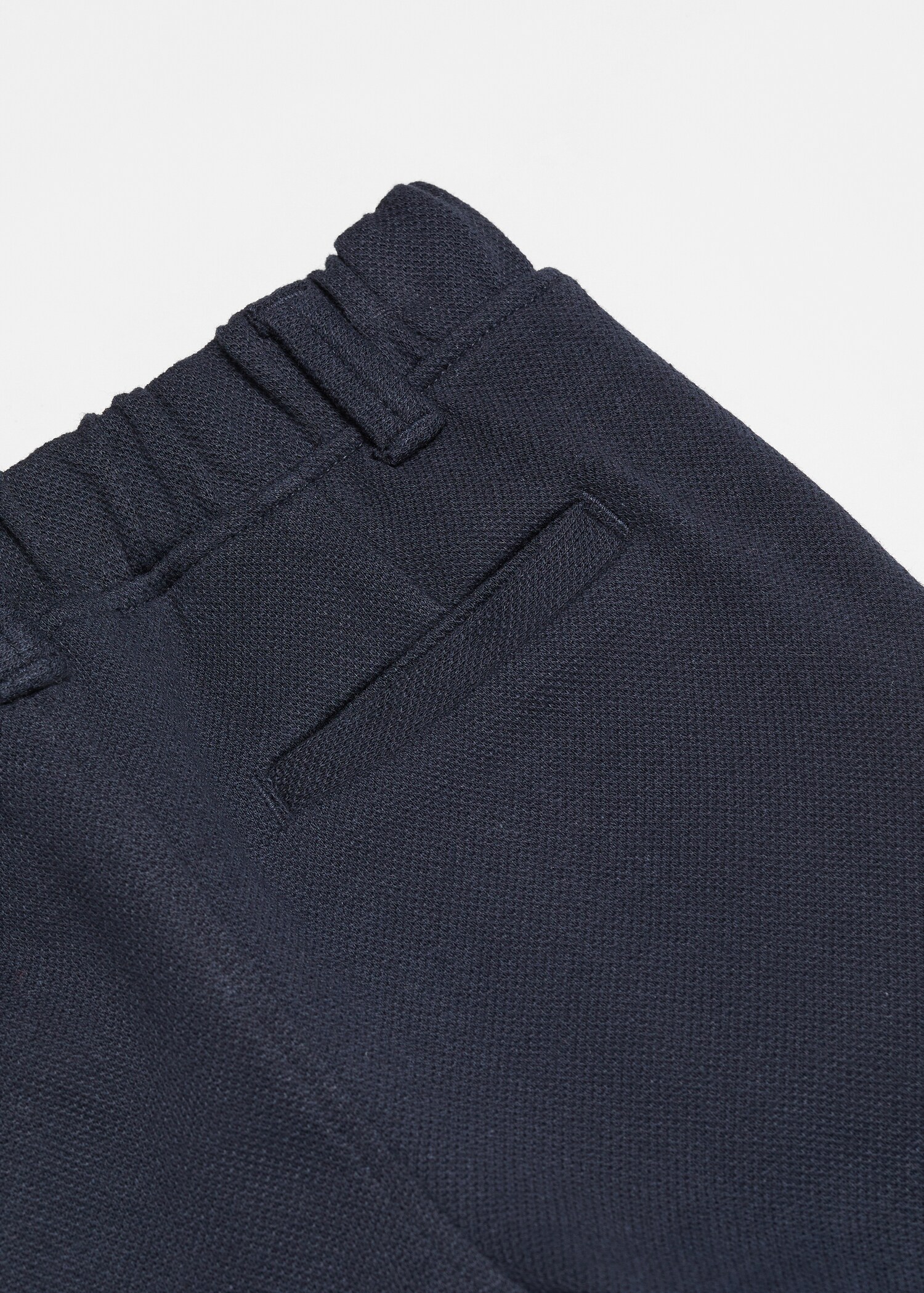 Cotton suit trousers - Details of the article 0