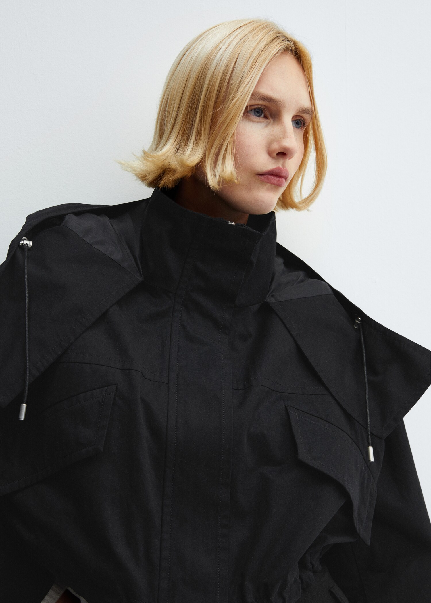Parka crop capuche - Détail de l'article 2
