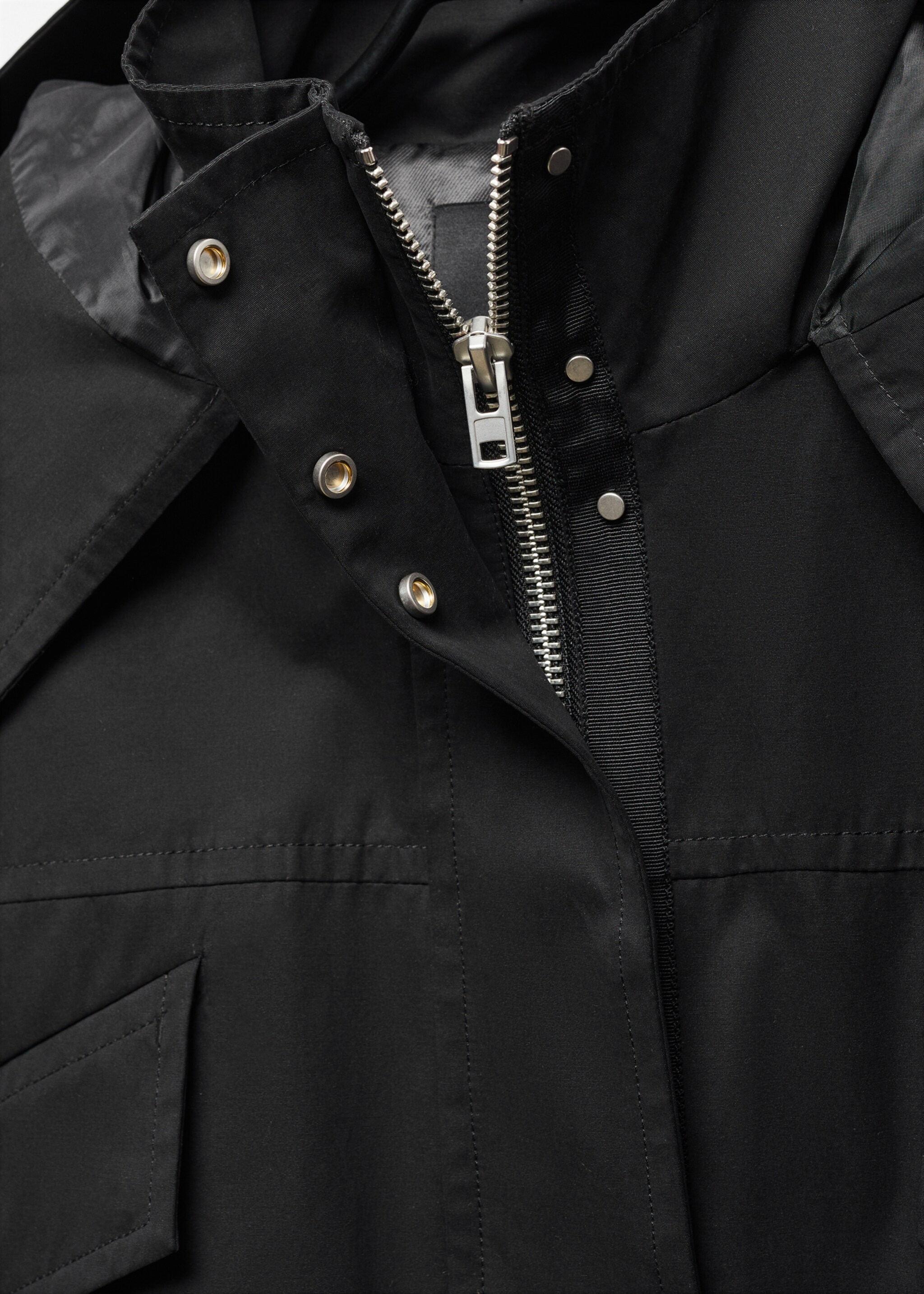 Kurzer Kapuzenparka - Detail des Artikels 8