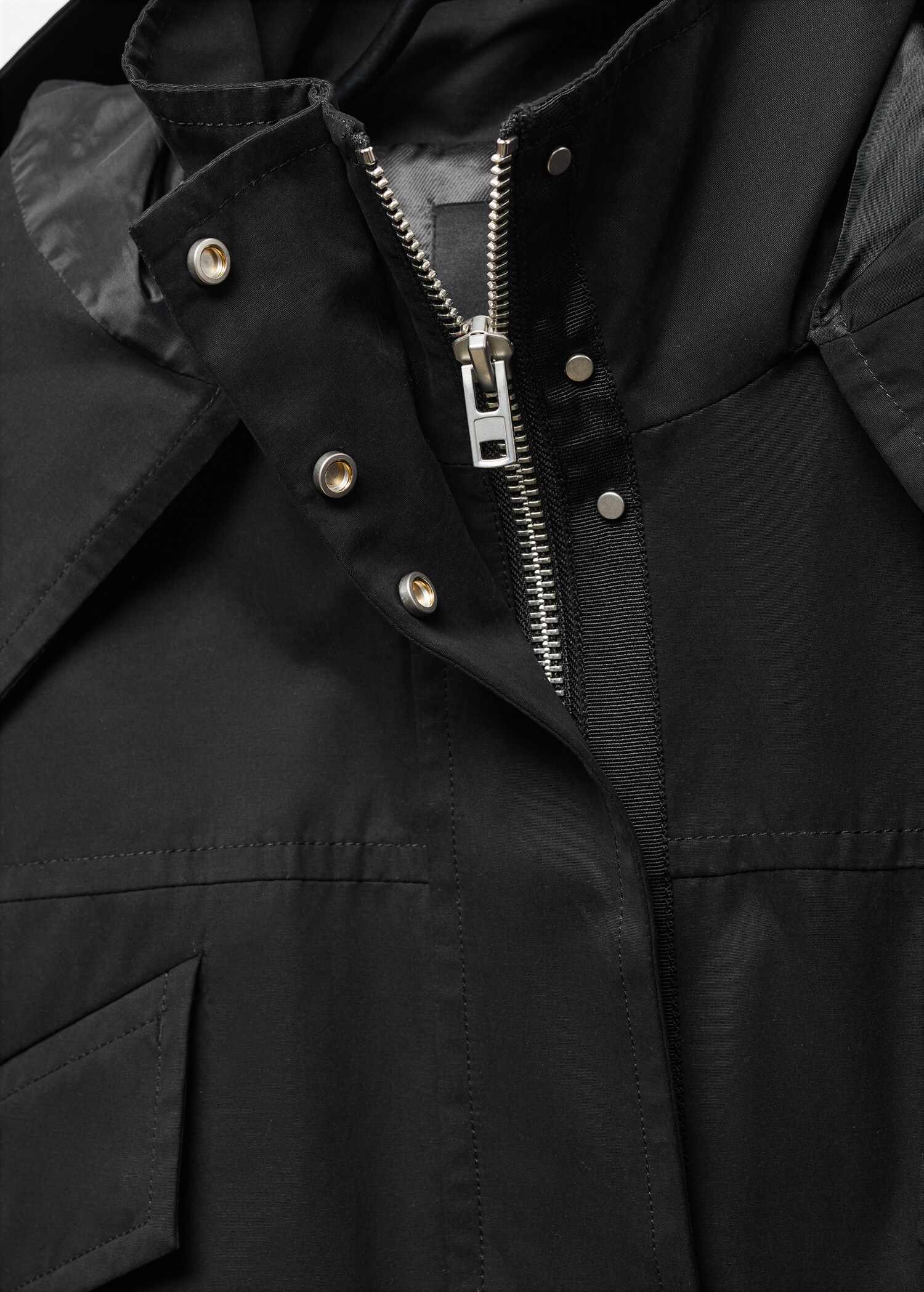 Parka crop capuche - Détail de l'article 8