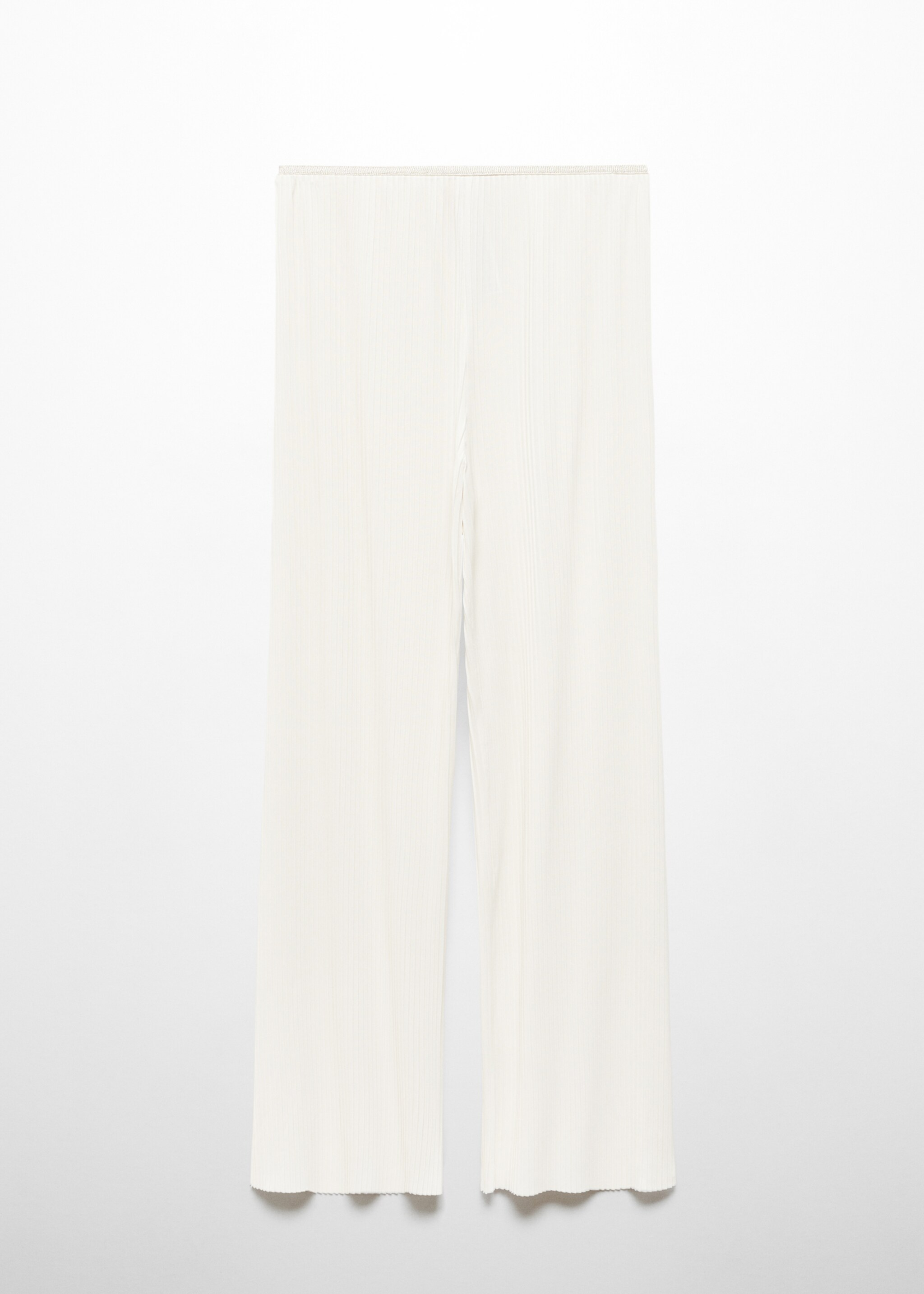 Pleated wide-leg trousers - Article without model