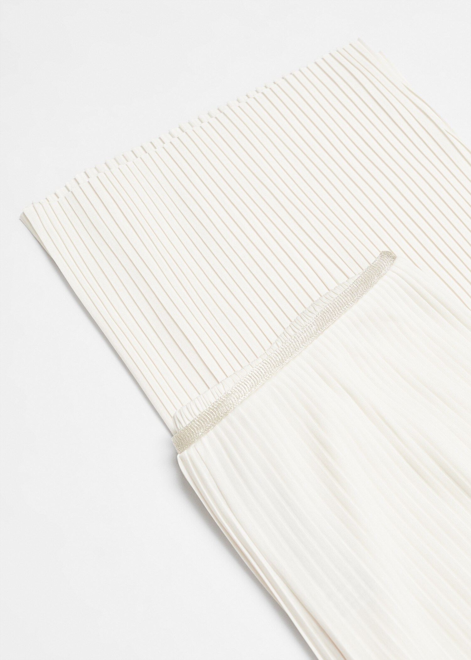 Pleated wideleg trousers - Details of the article 8