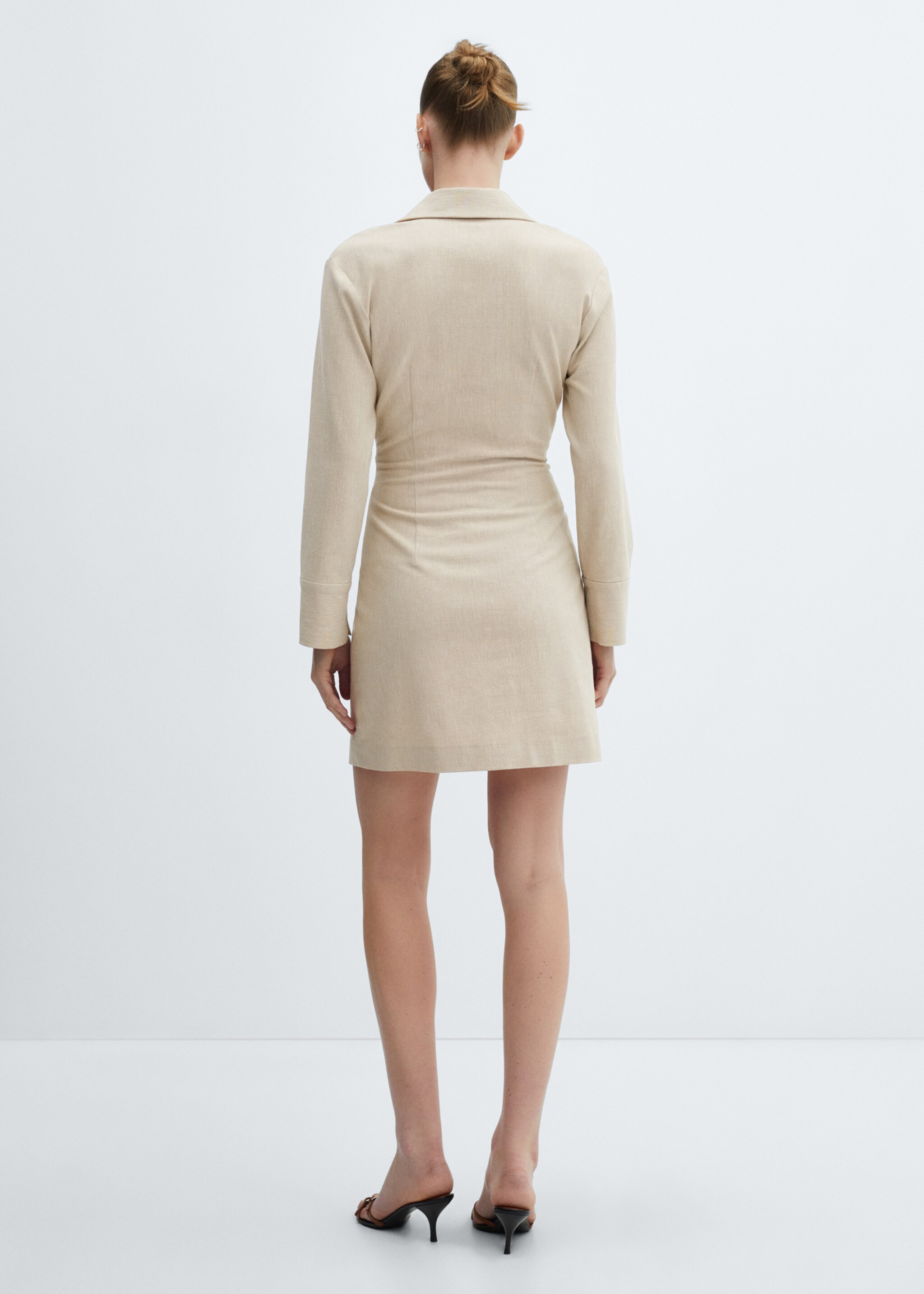 Knot detail dress - Reverse of the article