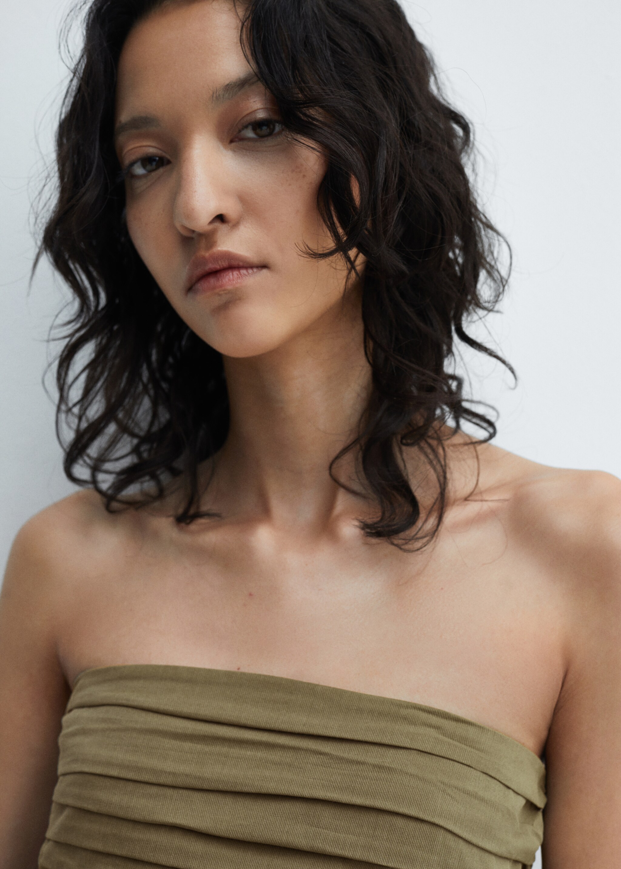 Gesmokte crop top - Detail van het artikel 1