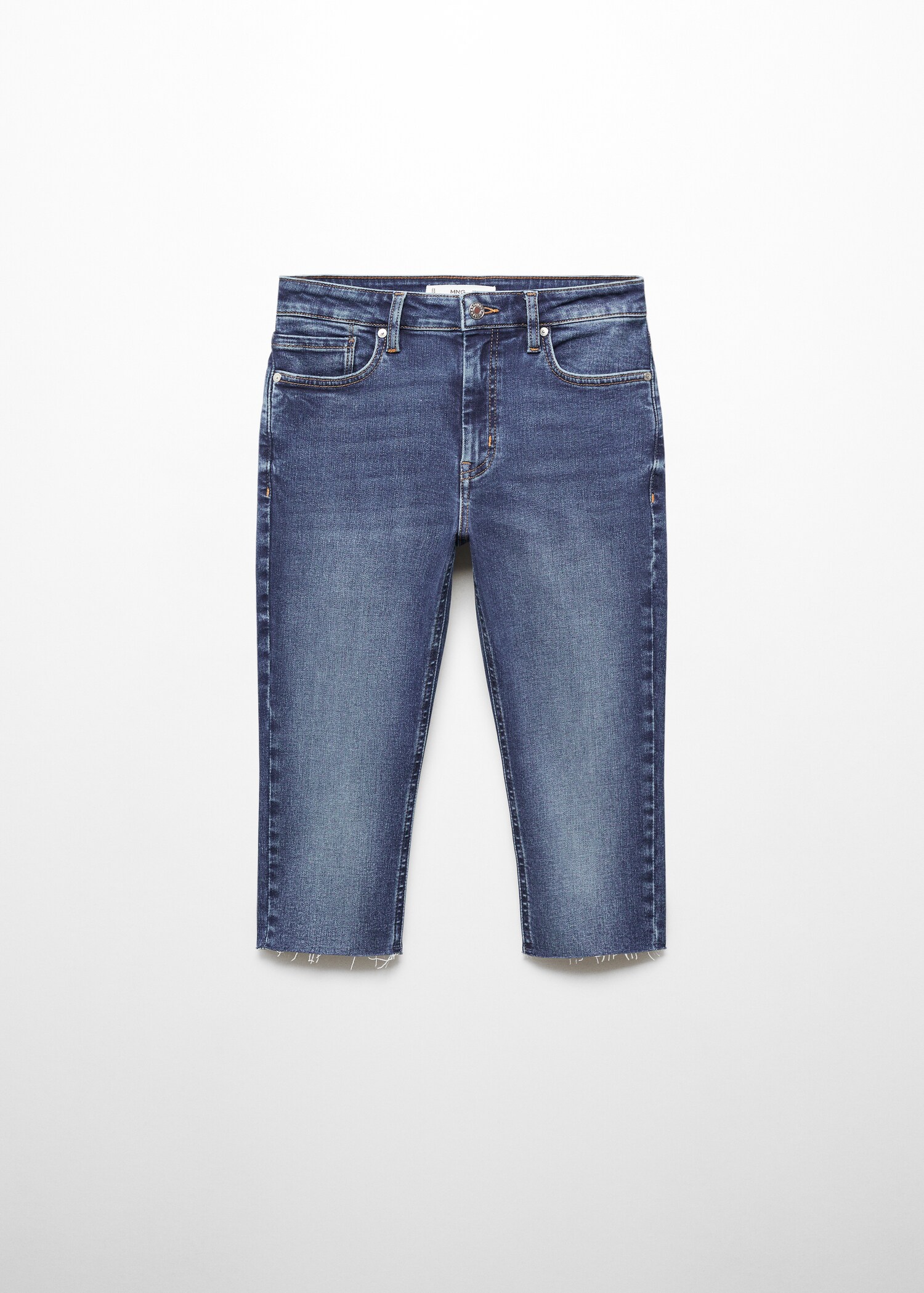 Džíny slim capri - Zboží bez modelu