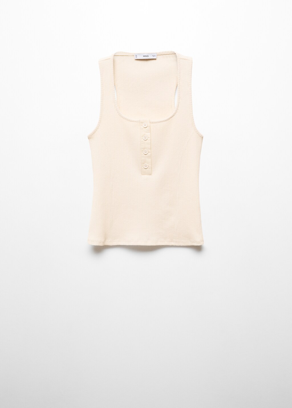 MUUET RANDOM RIBS TOPS アイボリー Muuet】 RANDOM RIBS TOPS アイボリー MUUET RANDOM RIBS TOPS