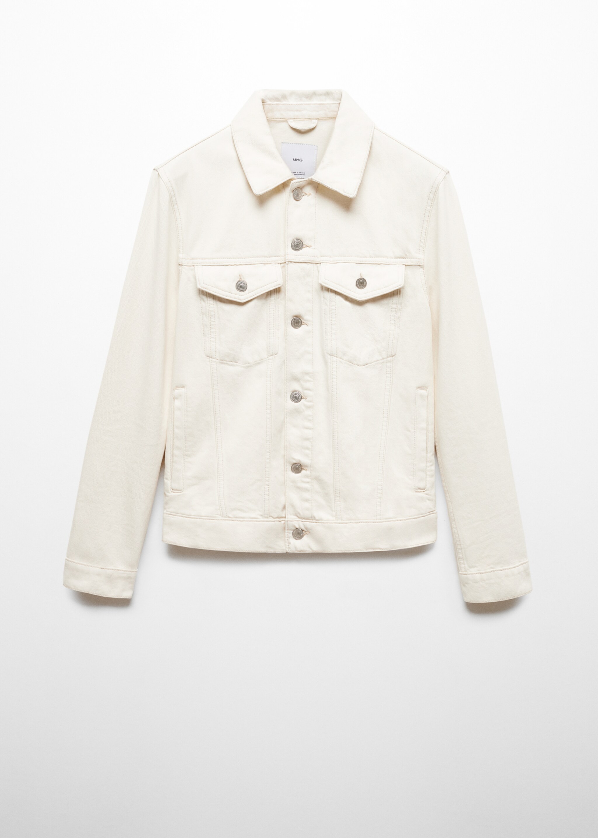 Denimjakke med lommer - Artikkel uten modell