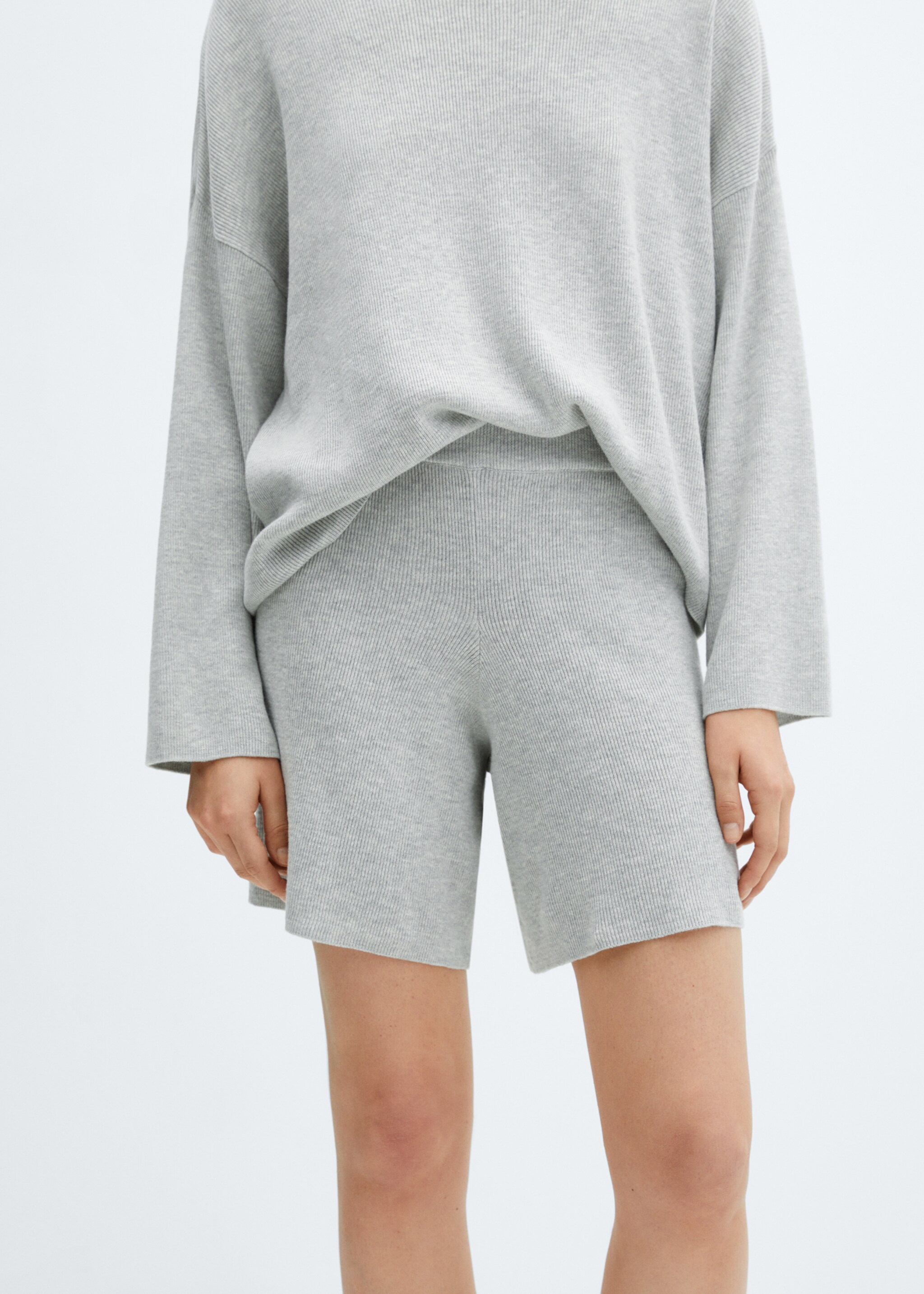 Short pyjama maille coton lin - Détail de l'article 1