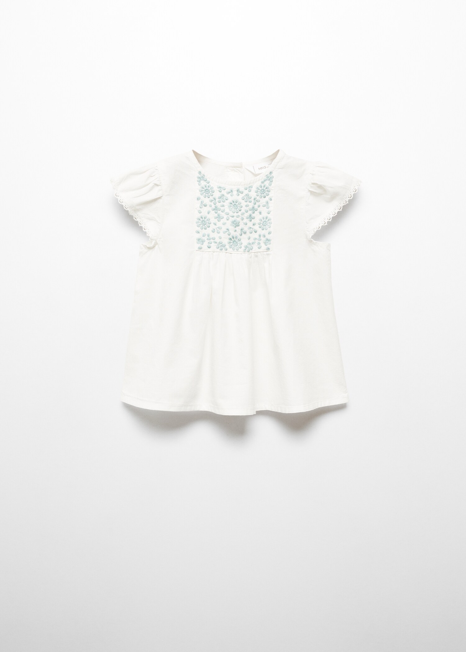 Embroidered cotton blouse - Article without model