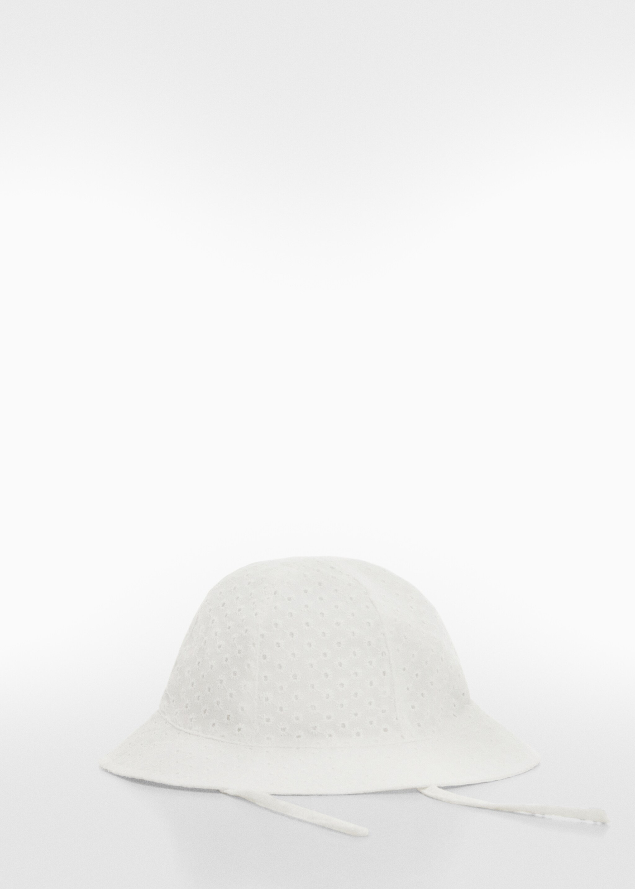 Floral bucket hat - Article without model, White. Ref: 67055994-00.