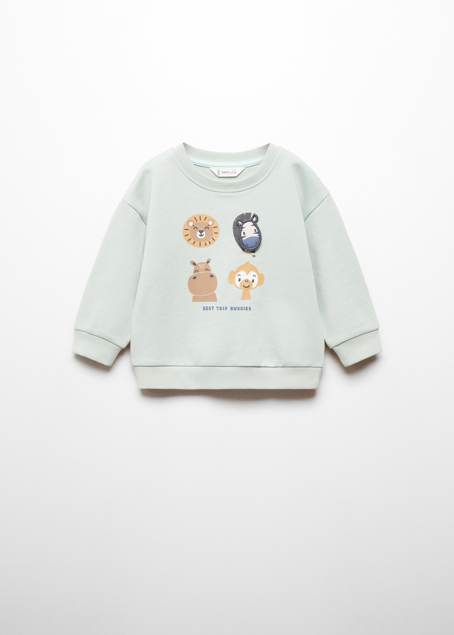 Sweatshirt med tryck - Artikel utan modell