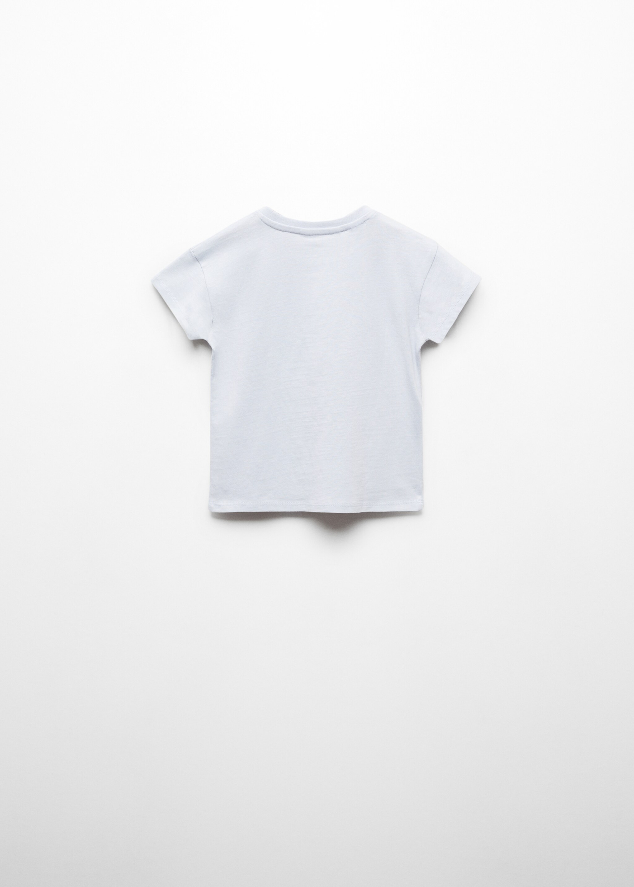 T-shirt imprimé détails relief - Verso de l’article