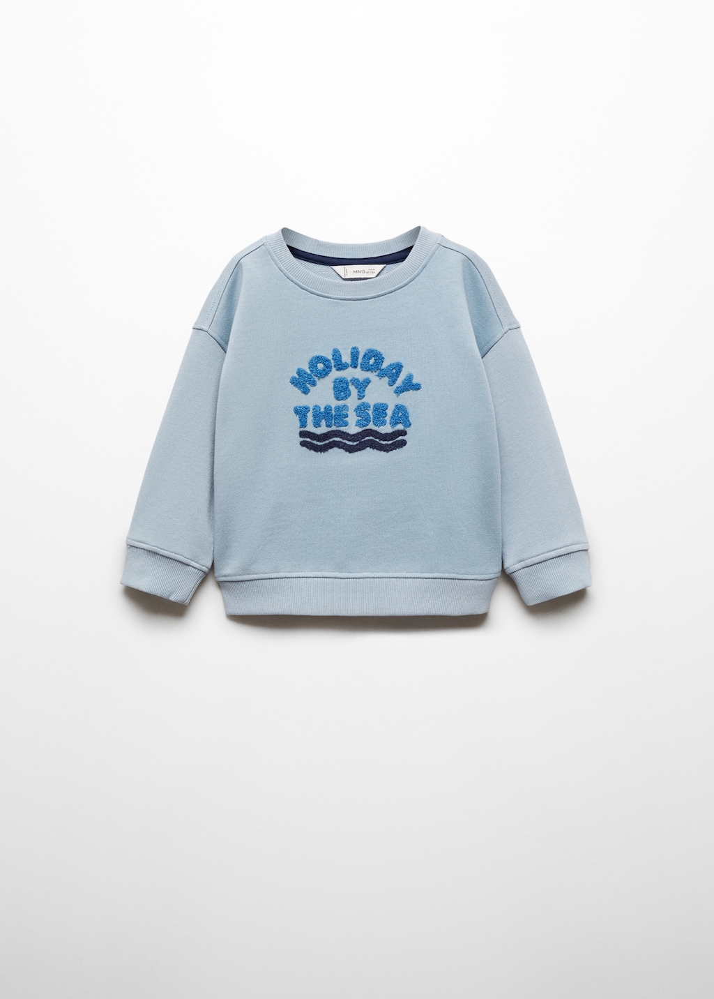 Textured message sweatshirt - Baby boys | MANGO OUTLET USA Textured message sweatshirt - Baby boys | MANGO OUTLET USA