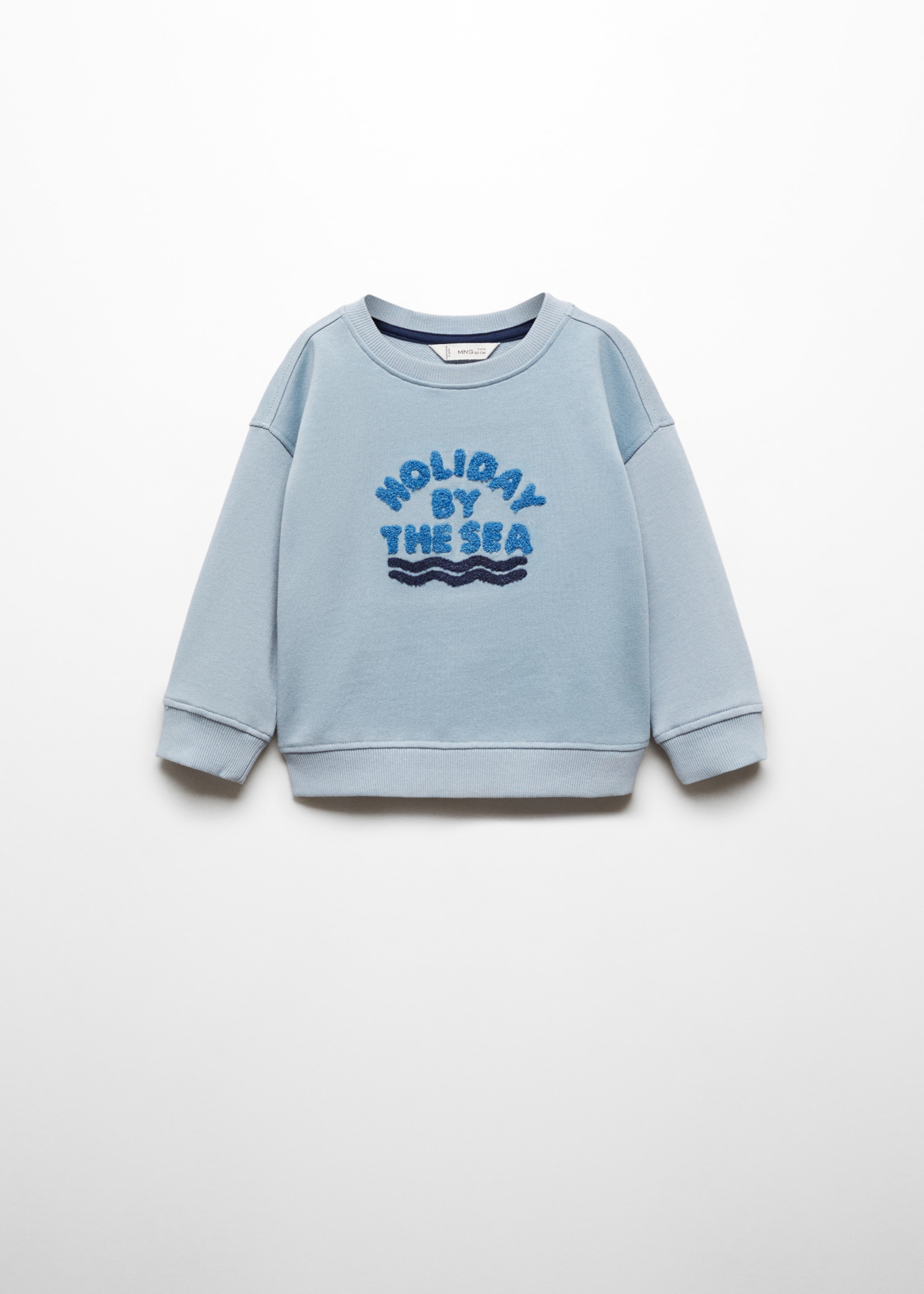 Bluza z wypukłym napisem - Artykuł bez modela/modelki